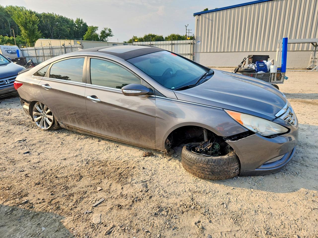 2011 Hyundai Sonata Limited 2.0t Gray vin: 5NPEC4AB7BH181785