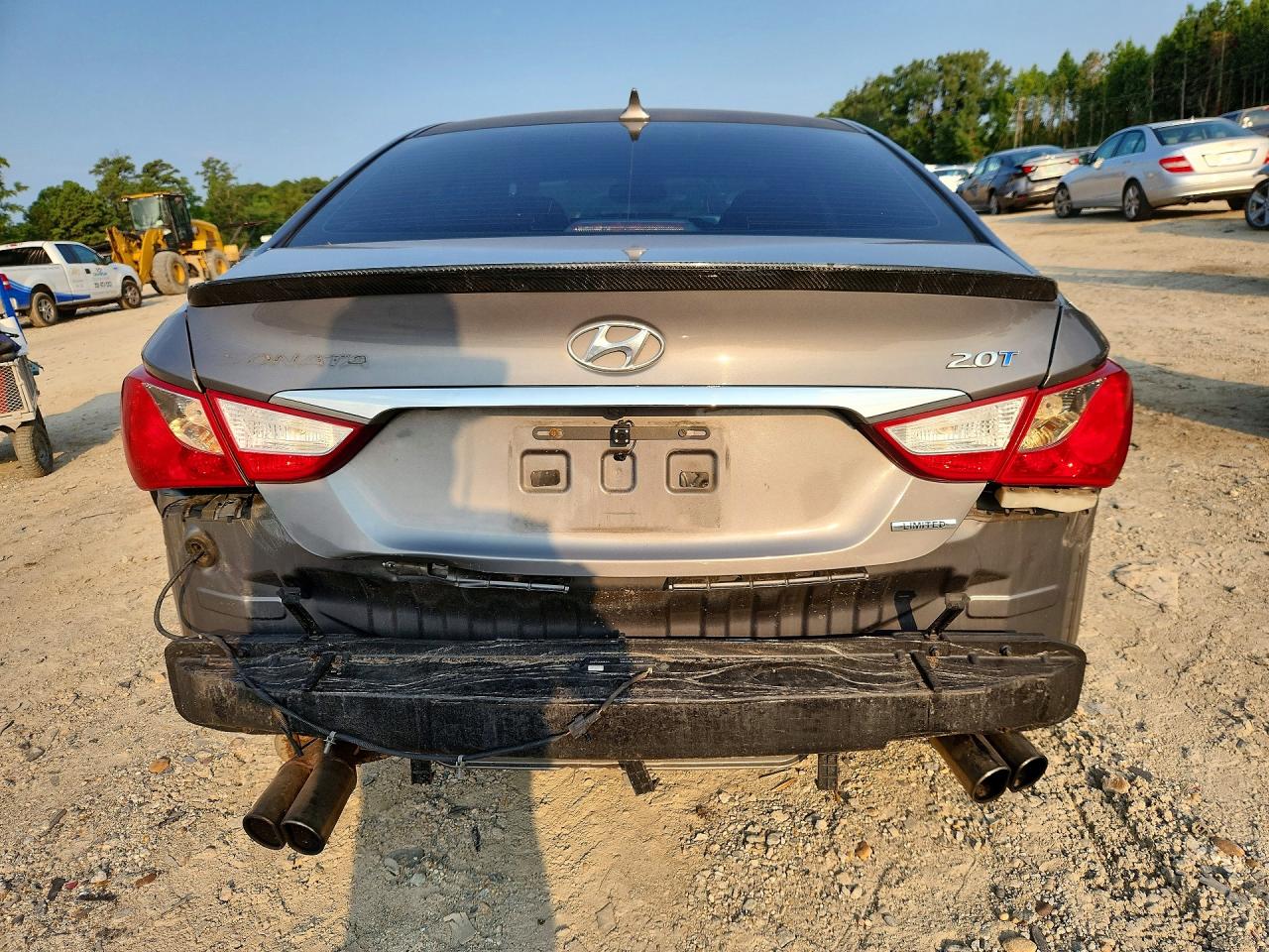 2011 Hyundai Sonata Limited 2.0t Gray vin: 5NPEC4AB7BH181785