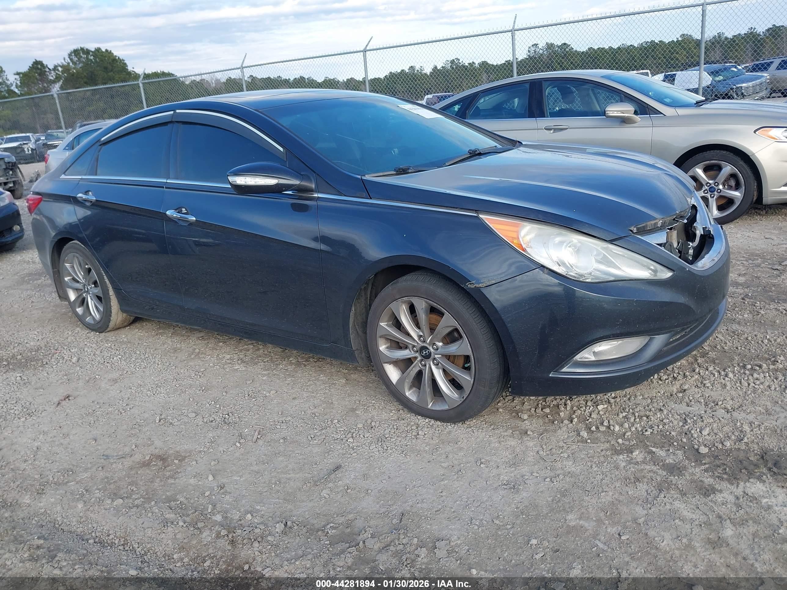 2011 Hyundai Sonata Limited 2.0t Синий vin: 5NPEC4AB7BH185321