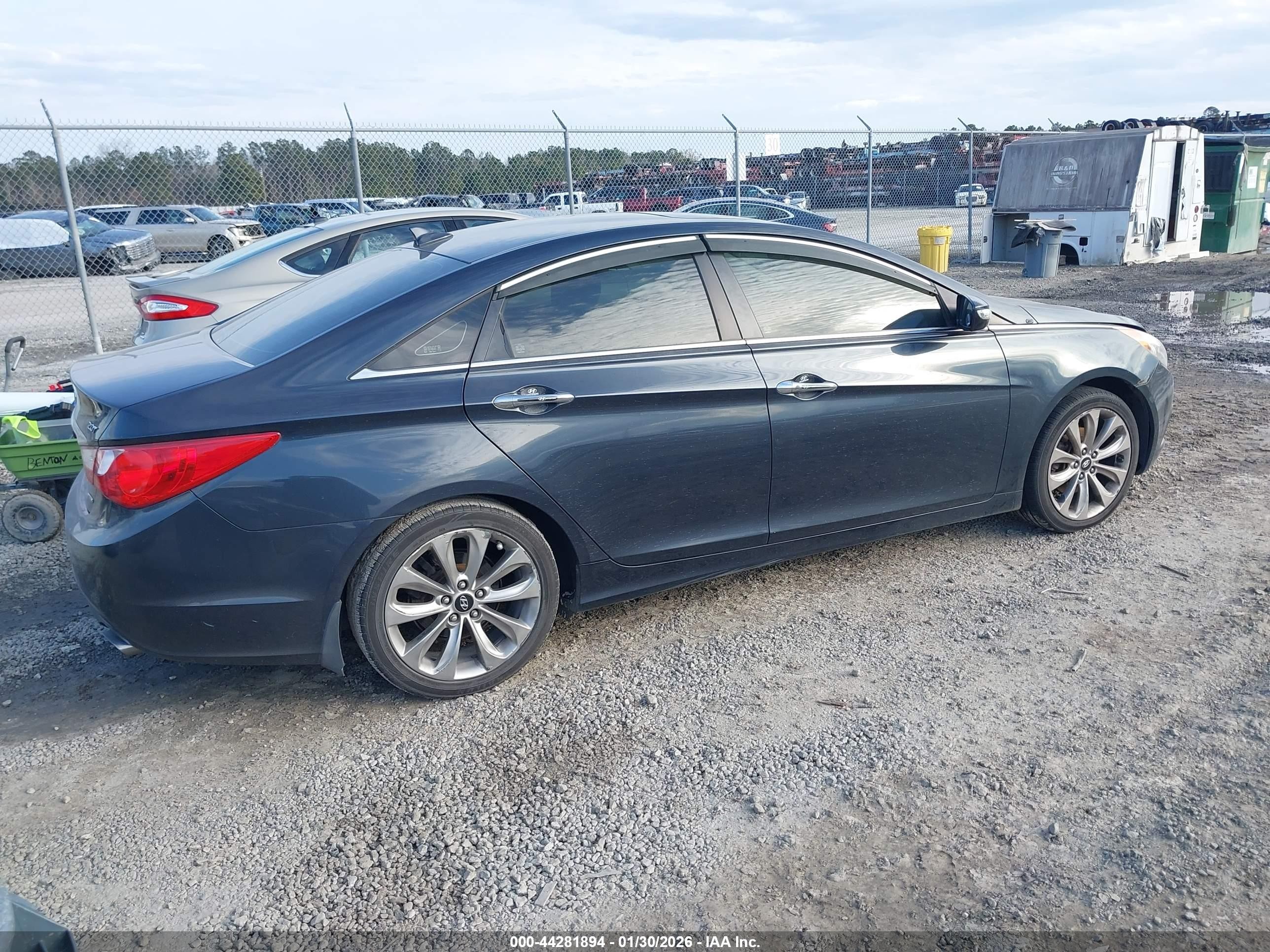 2011 Hyundai Sonata Limited 2.0t Синий vin: 5NPEC4AB7BH185321