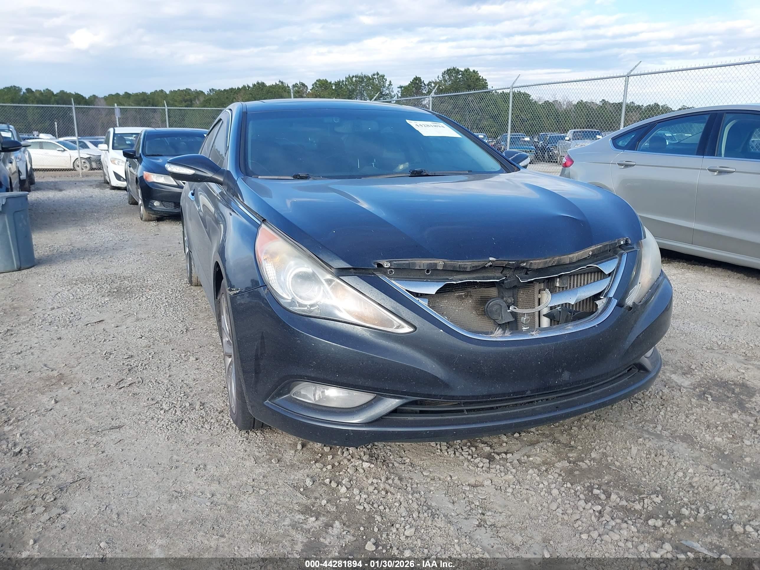2011 Hyundai Sonata Limited 2.0t Синий vin: 5NPEC4AB7BH185321