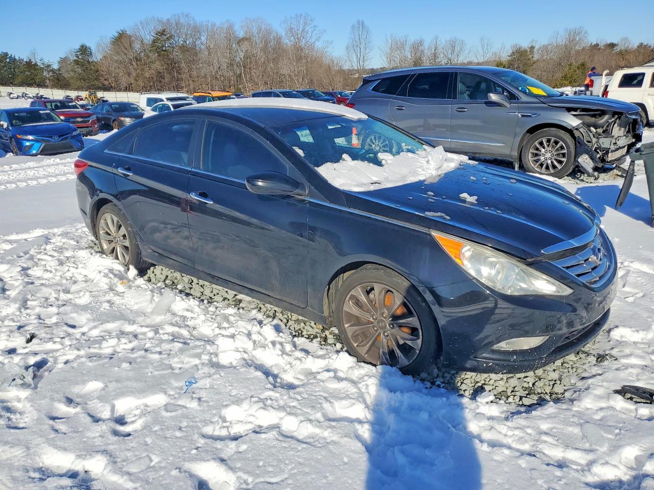 2011 Hyundai Sonata Se Black vin: 5NPEC4AB7BH194276