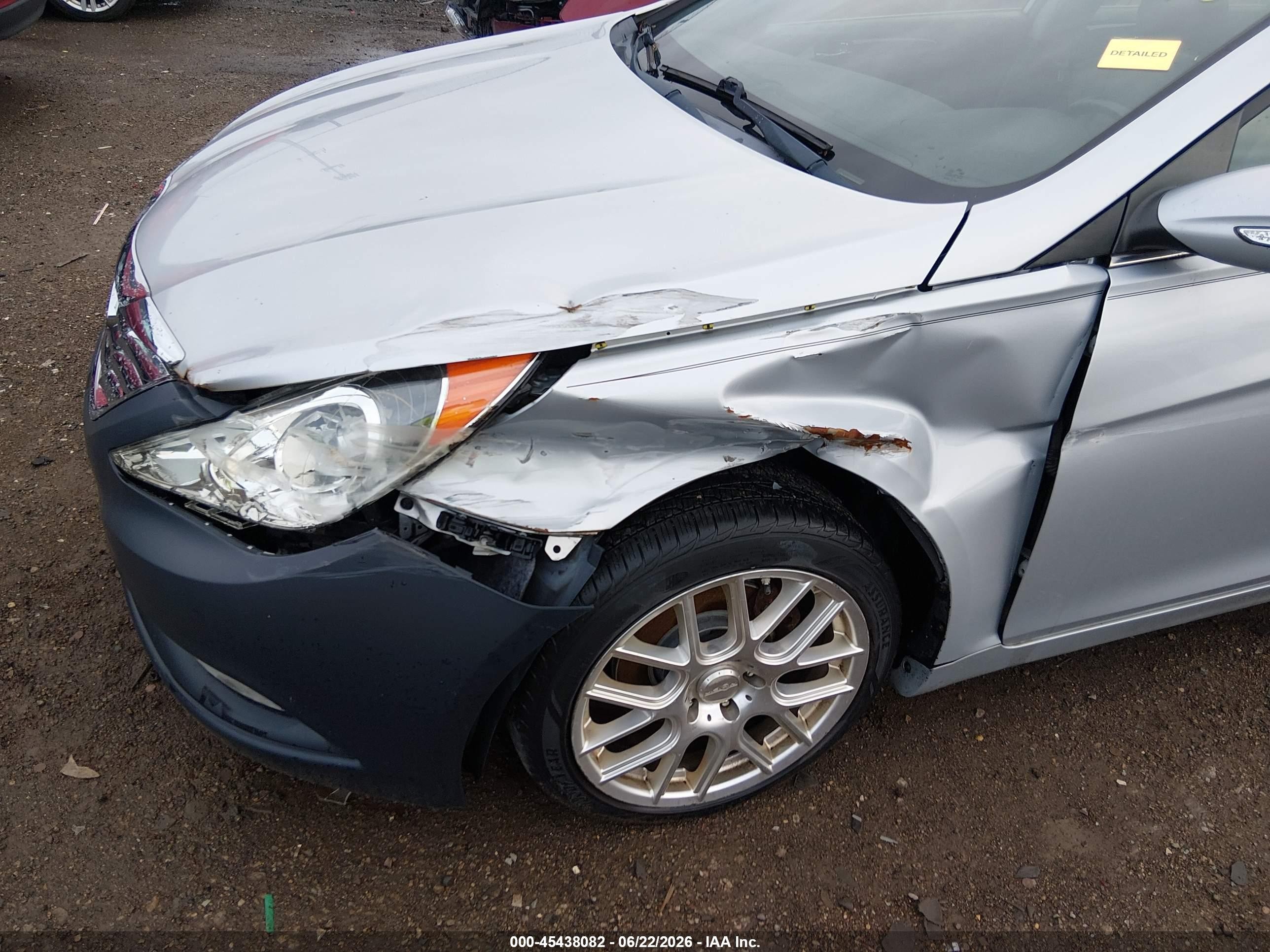2011 Hyundai Sonata Limited 2.0t Gray vin: 5NPEC4AB7BH202070