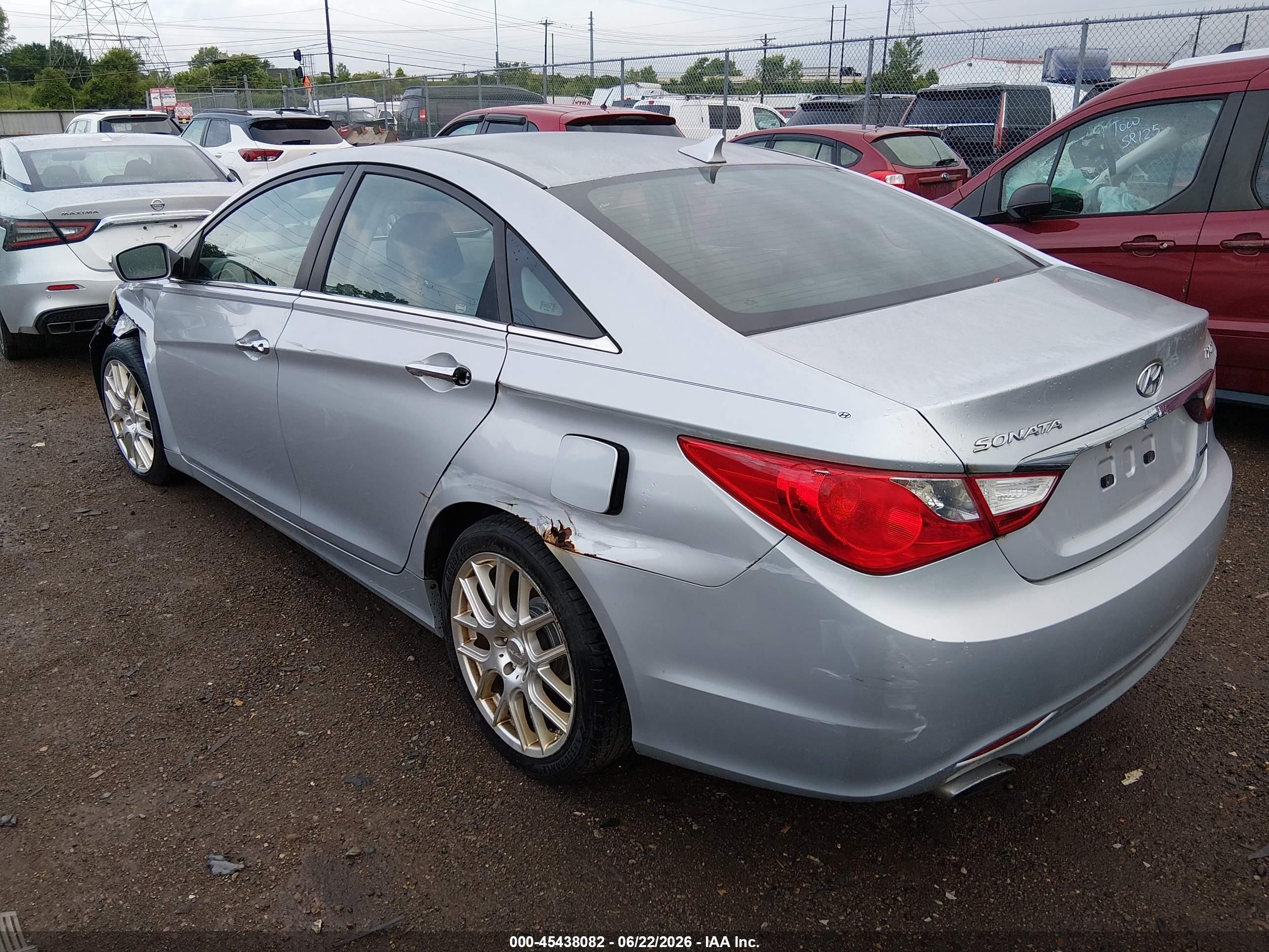 2011 Hyundai Sonata Limited 2.0t Gray vin: 5NPEC4AB7BH202070