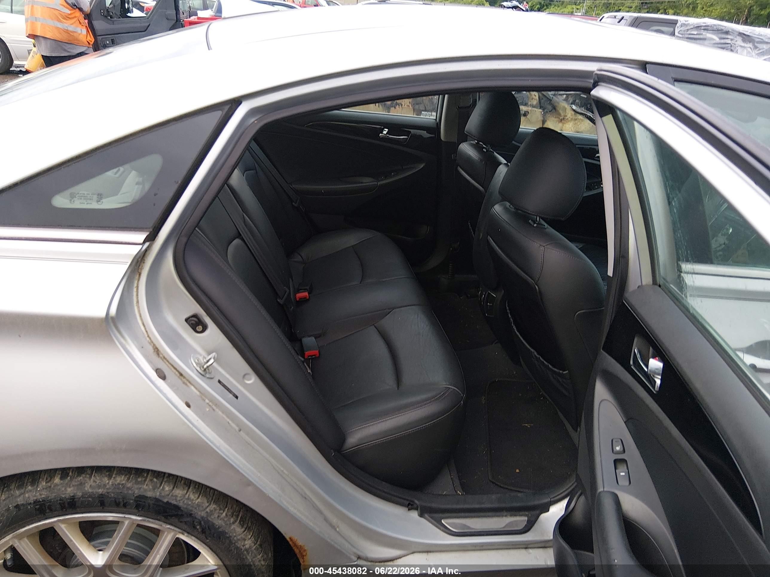 2011 Hyundai Sonata Limited 2.0t Gray vin: 5NPEC4AB7BH202070
