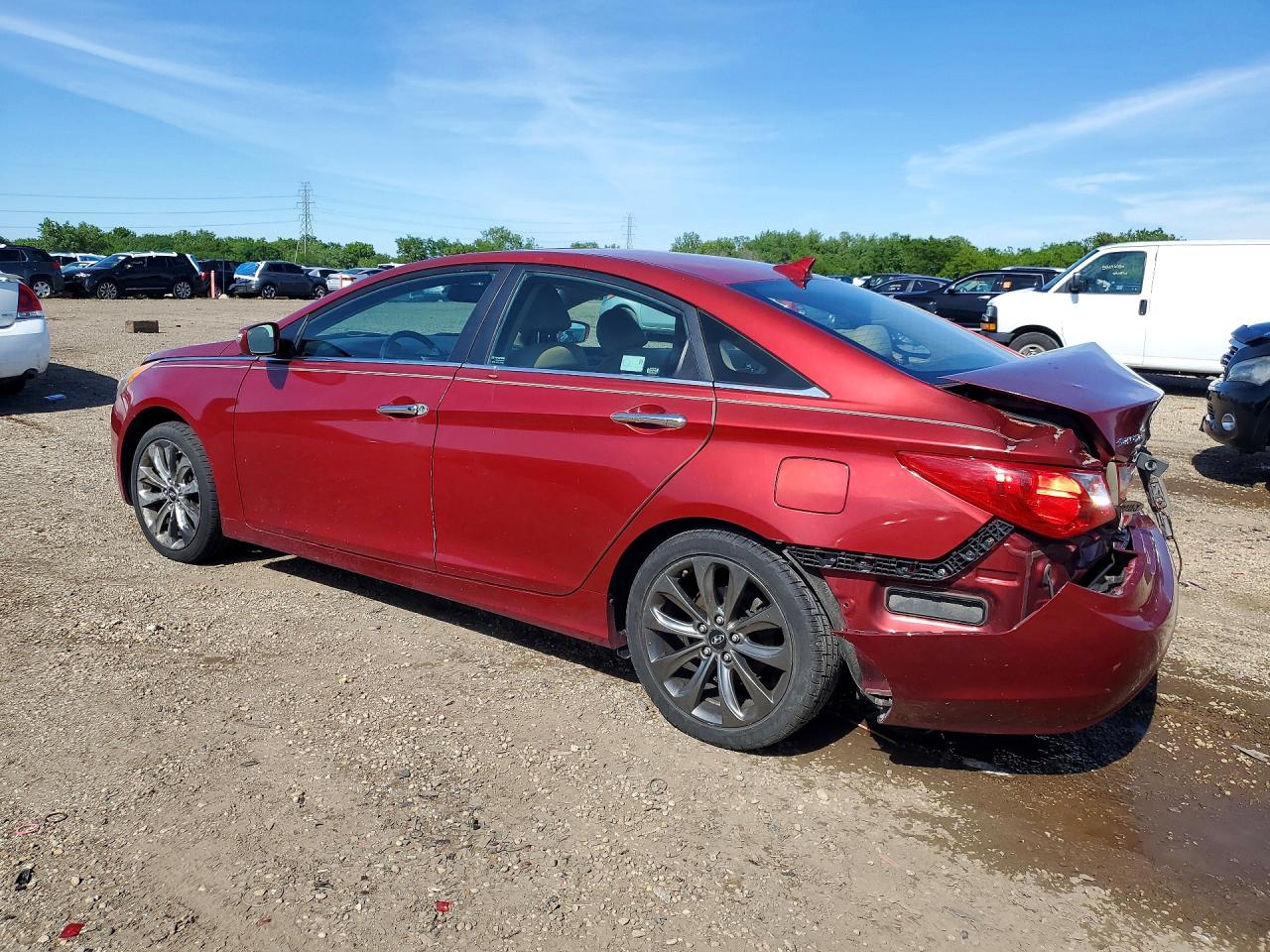 2011 Hyundai Sonata Limited 2.0t Red vin: 5NPEC4AB7BH215529