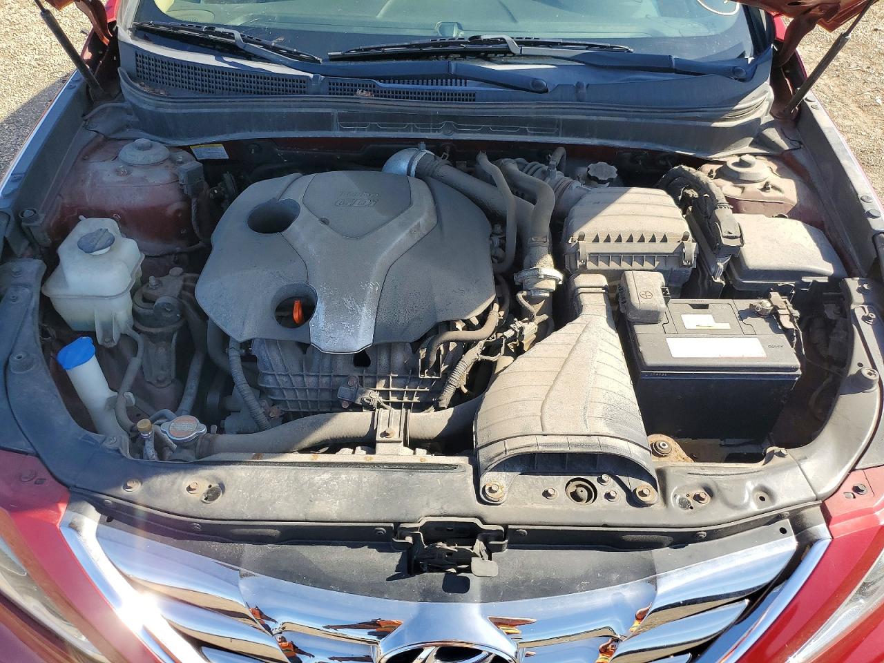 2011 Hyundai Sonata Limited 2.0t Red vin: 5NPEC4AB7BH215529