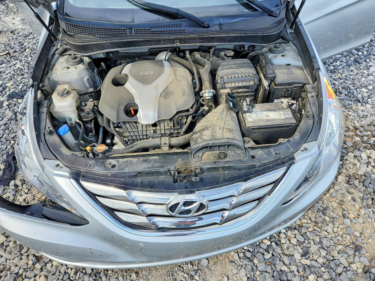 2011 Hyundai Sonata Gray vin: 5NPEC4AB7BH273530