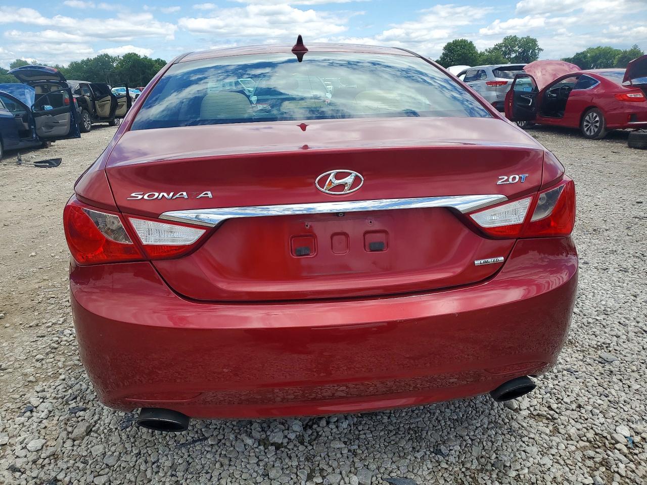 2011 Hyundai Sonata Limited 2.0t Maroon vin: 5NPEC4AB7BH308194
