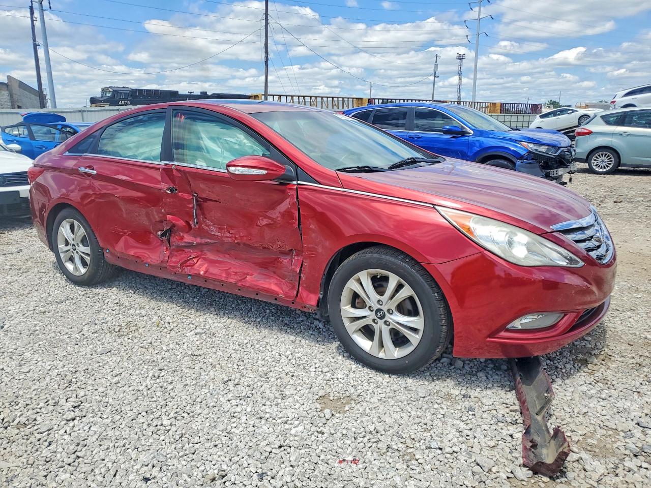 2011 Hyundai Sonata Limited 2.0t Maroon vin: 5NPEC4AB7BH308194