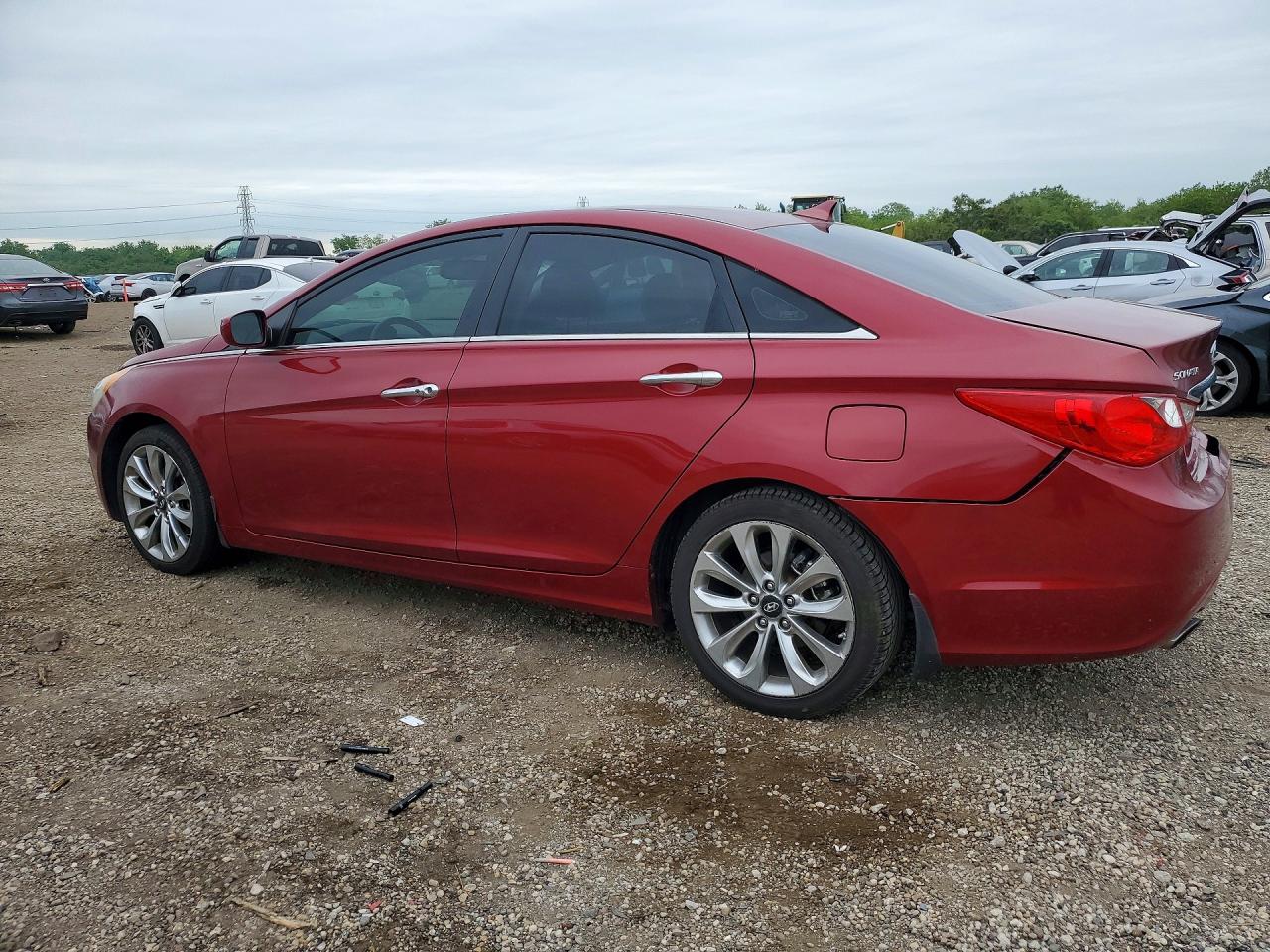2011 Hyundai Sonata Se 2.0t Red vin: 5NPEC4AB7BH315954