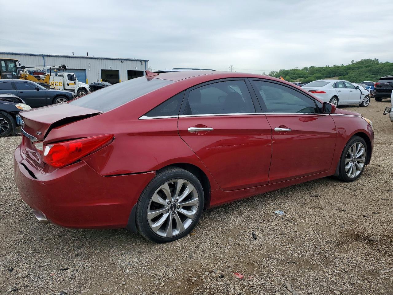2011 Hyundai Sonata Se 2.0t Red vin: 5NPEC4AB7BH315954