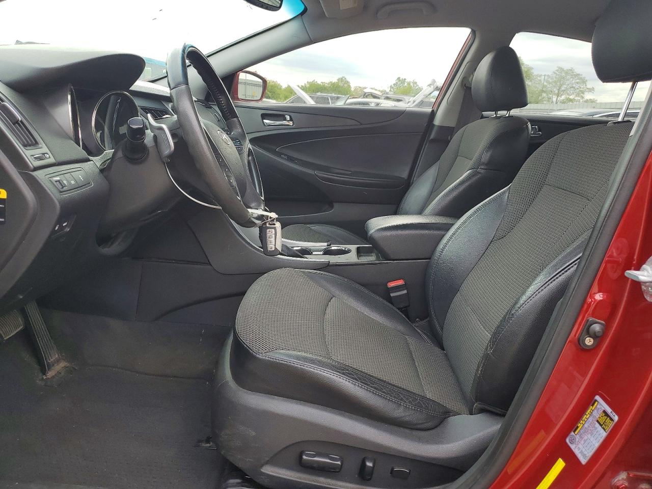 2011 Hyundai Sonata Se 2.0t Red vin: 5NPEC4AB7BH315954