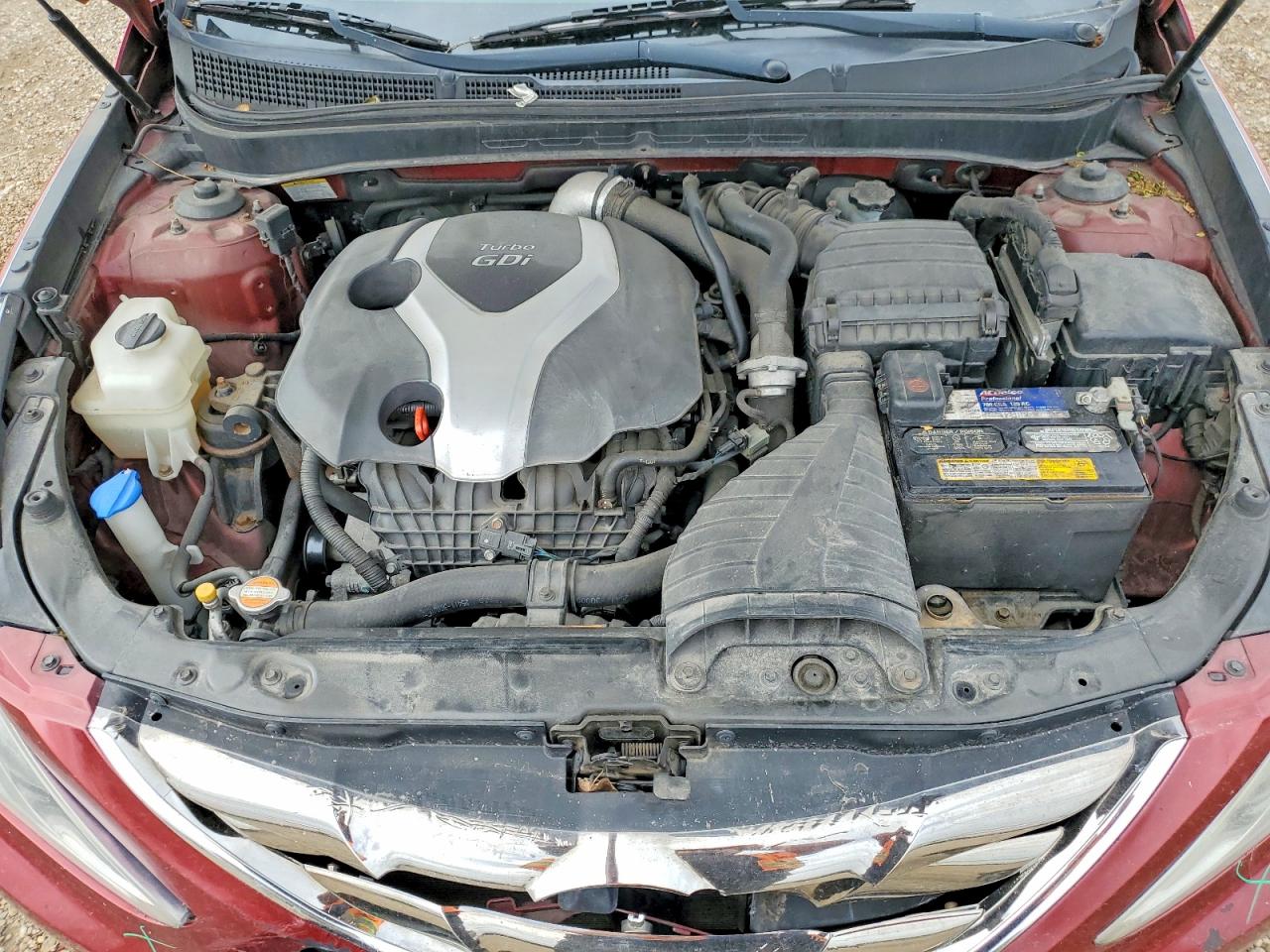 2011 Hyundai Sonata Se 2.0t Red vin: 5NPEC4AB7BH315954
