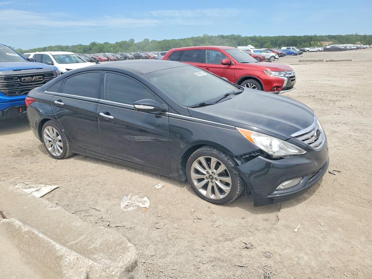 2012 Hyundai Sonata Limited 2.0t Black vin: 5NPEC4AB7CH385388