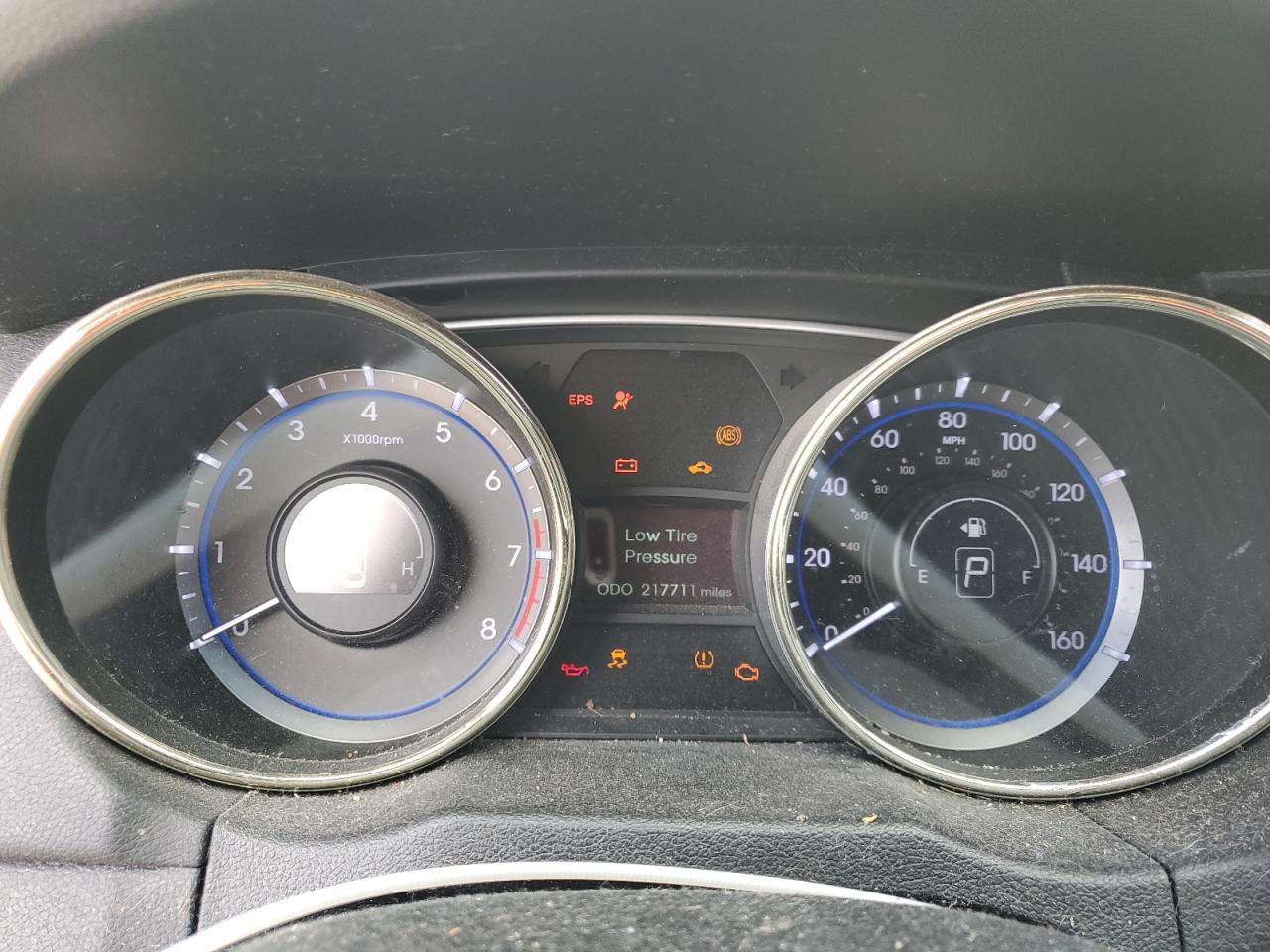 2012 Hyundai Sonata Se White vin: 5NPEC4AB7CH402299