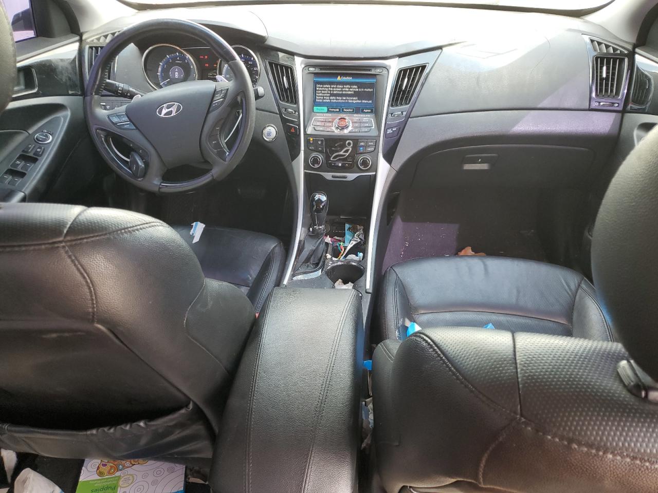 2012 Hyundai Sonata Se White vin: 5NPEC4AB7CH402299