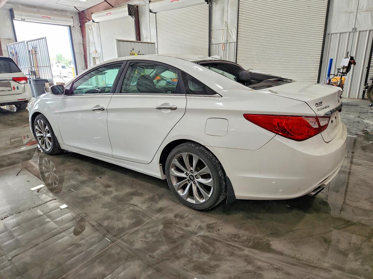 2012 Hyundai Sonata Se 2.0t White vin: 5NPEC4AB7CH419037
