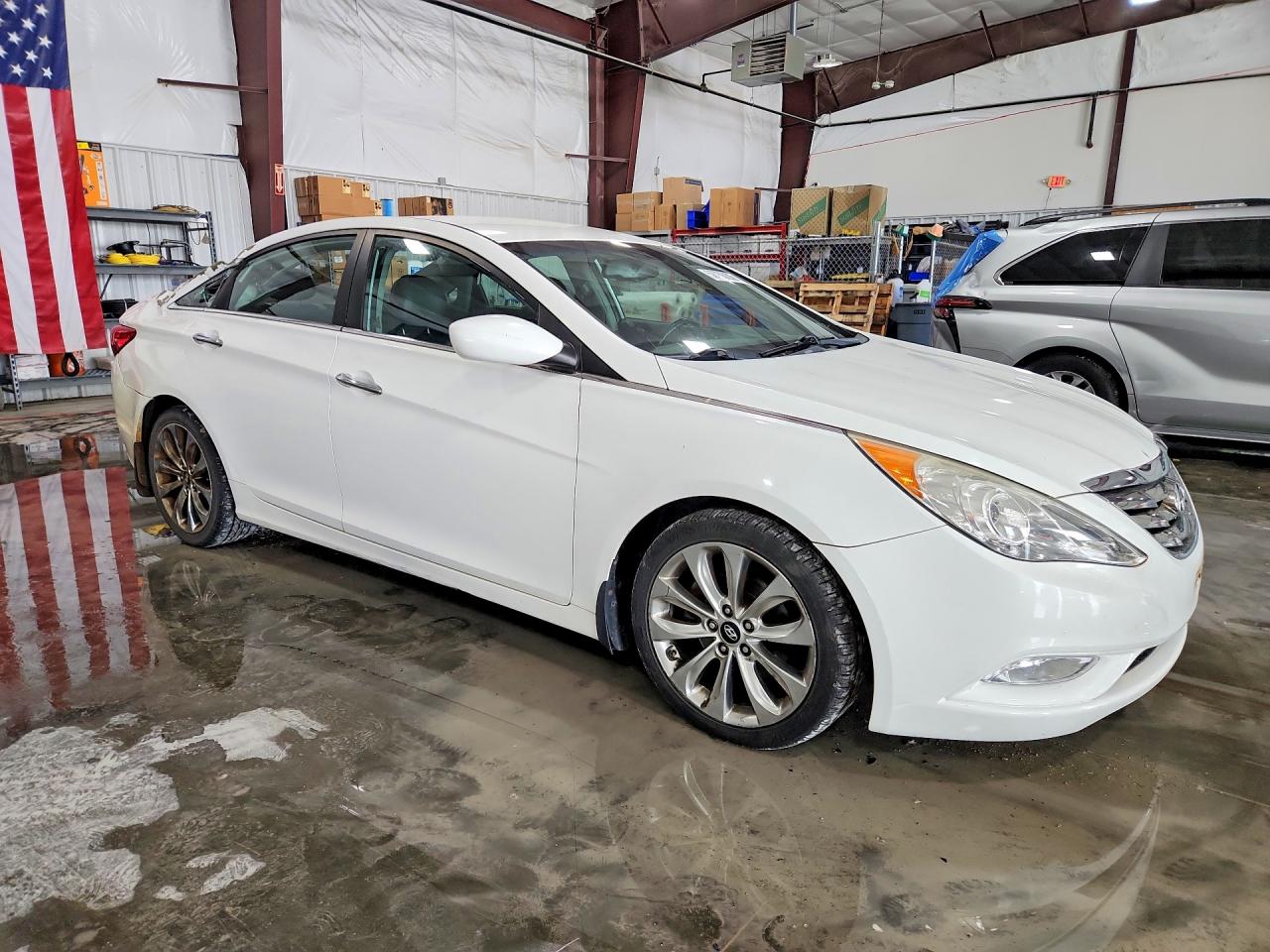 2012 Hyundai Sonata Se 2.0t White vin: 5NPEC4AB7CH419037