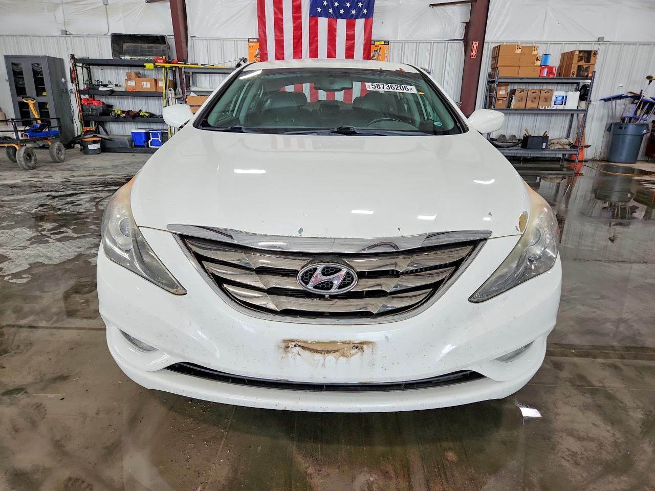 2012 Hyundai Sonata Se 2.0t White vin: 5NPEC4AB7CH419037