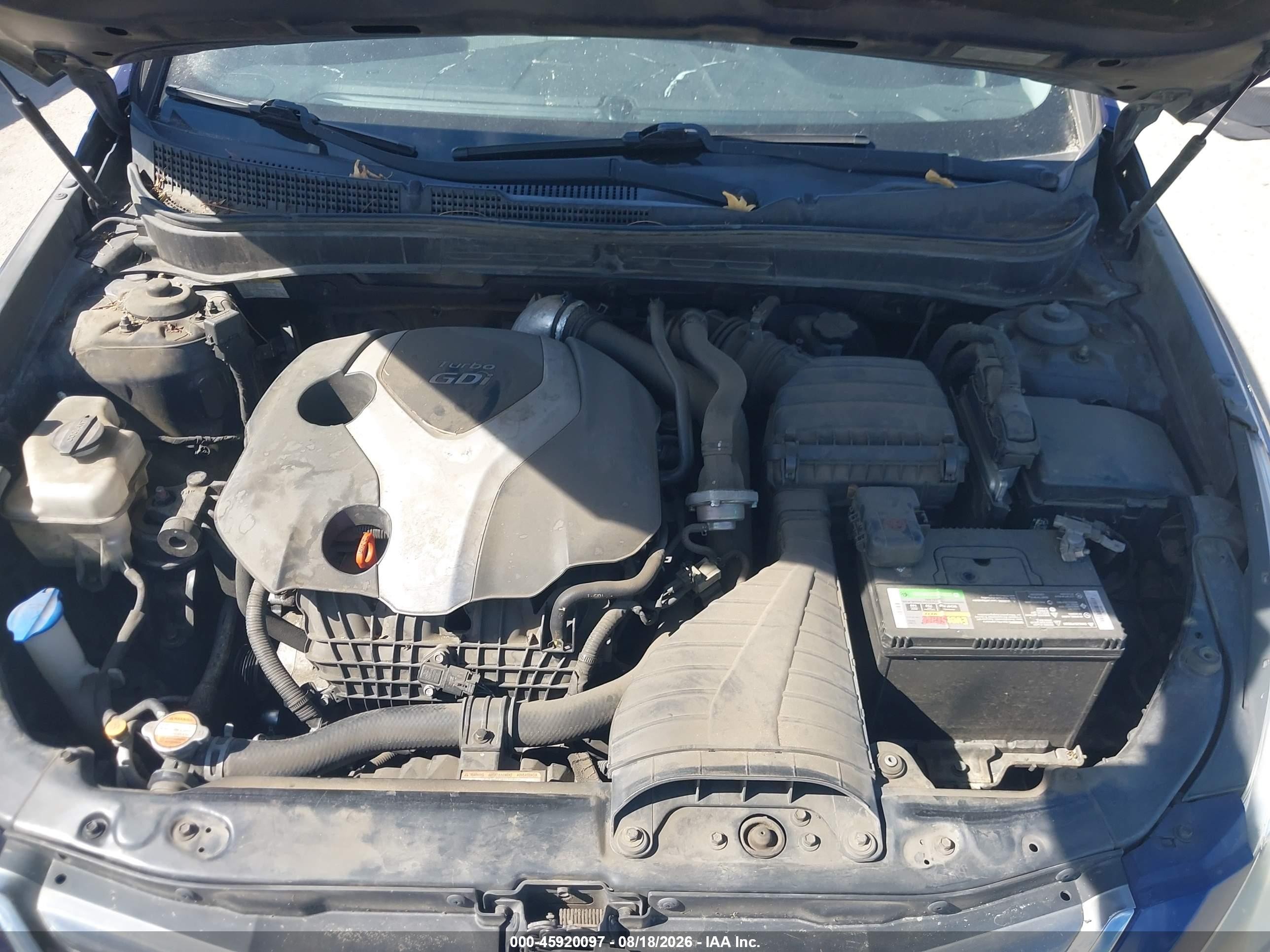 2012 Hyundai Sonata Se 2.0t Blue vin: 5NPEC4AB7CH467962