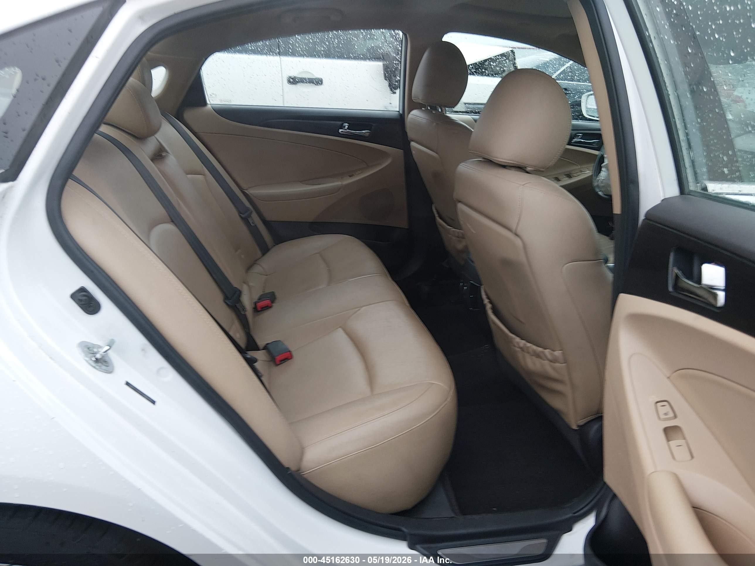 2012 Hyundai Sonata Limited 2.0t White vin: 5NPEC4AB7CH486883
