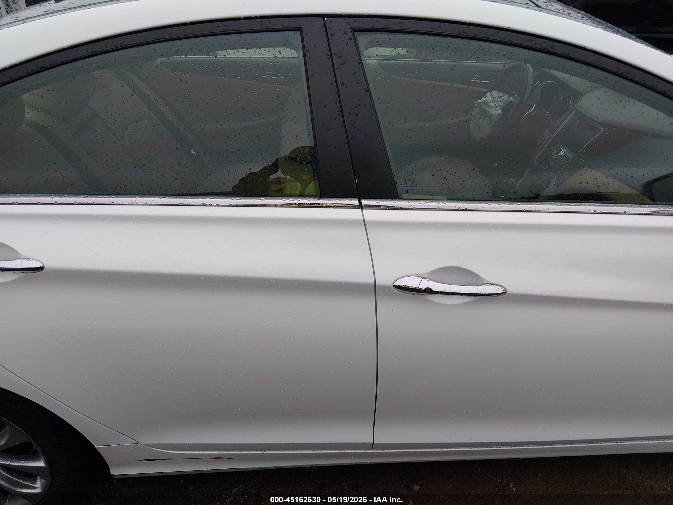 2012 Hyundai Sonata Limited 2.0t White vin: 5NPEC4AB7CH486883