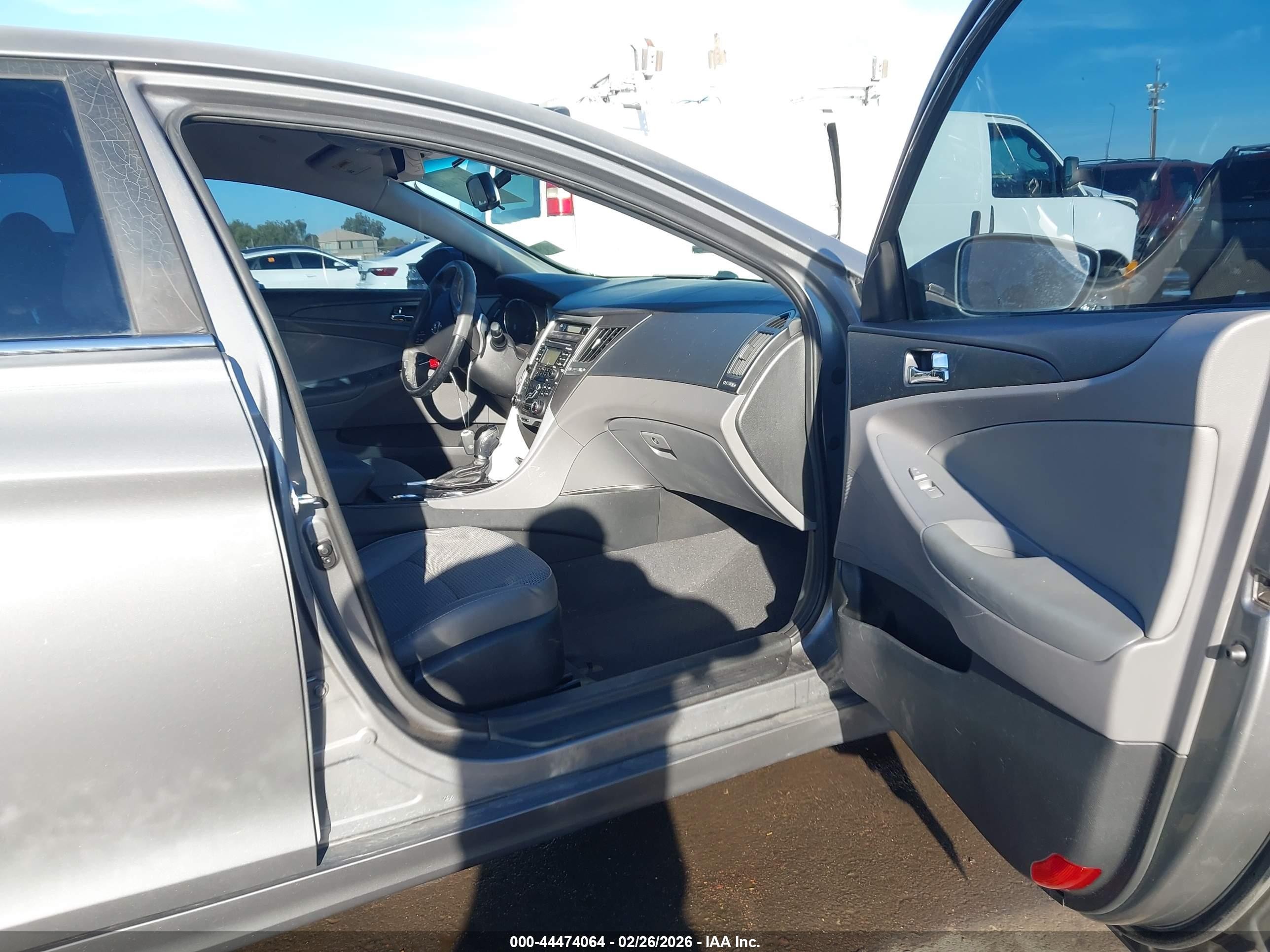 2012 Hyundai Sonata Se 2.0t Gray vin: 5NPEC4AB7CH495549
