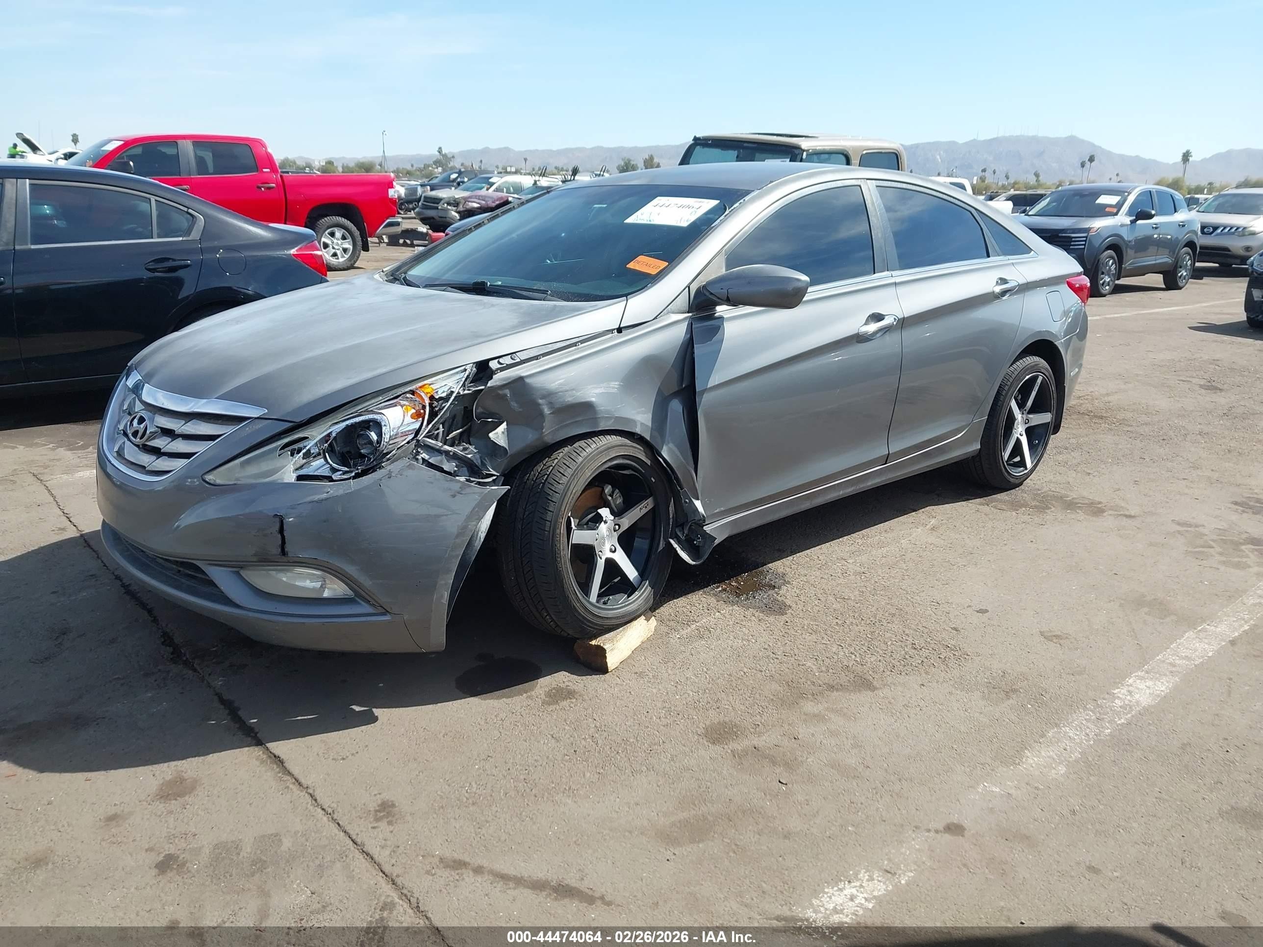 2012 Hyundai Sonata Se 2.0t Gray vin: 5NPEC4AB7CH495549