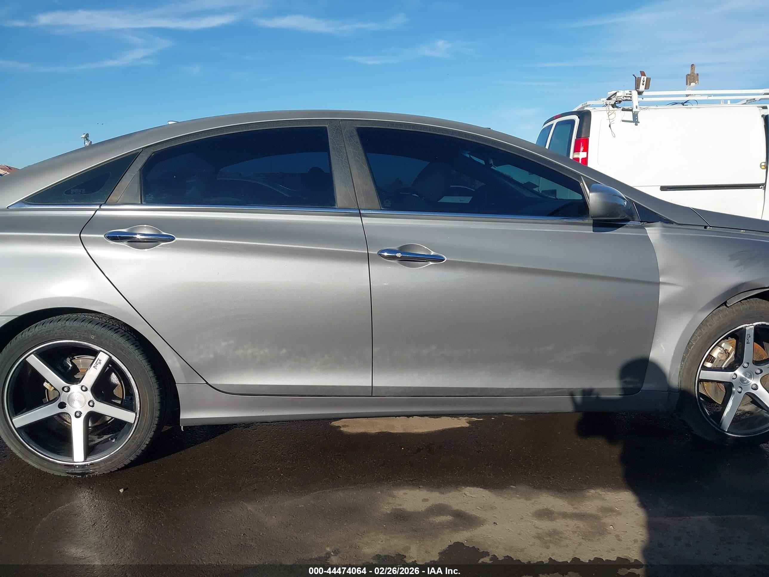 2012 Hyundai Sonata Se 2.0t Gray vin: 5NPEC4AB7CH495549