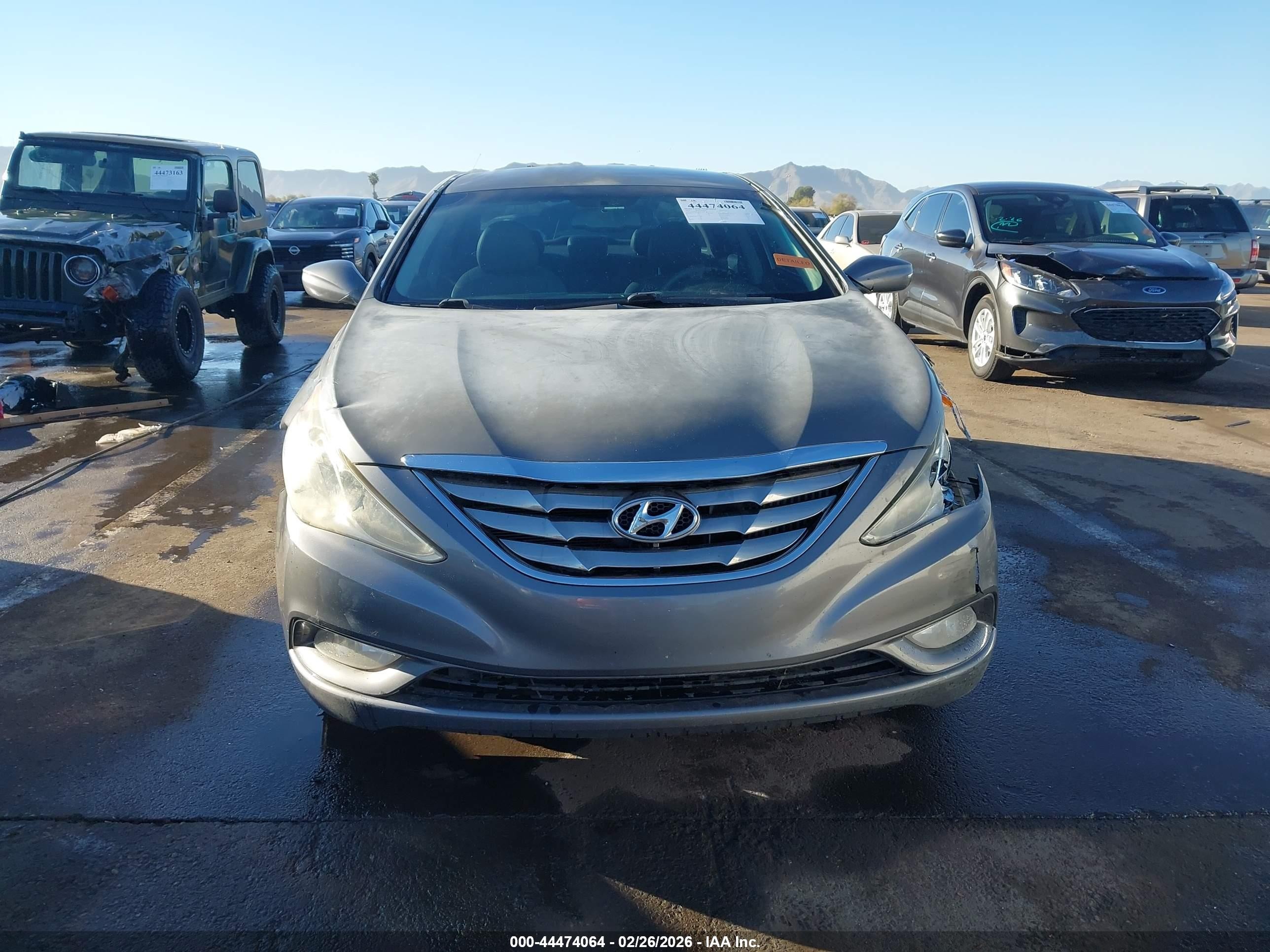 2012 Hyundai Sonata Se 2.0t Gray vin: 5NPEC4AB7CH495549