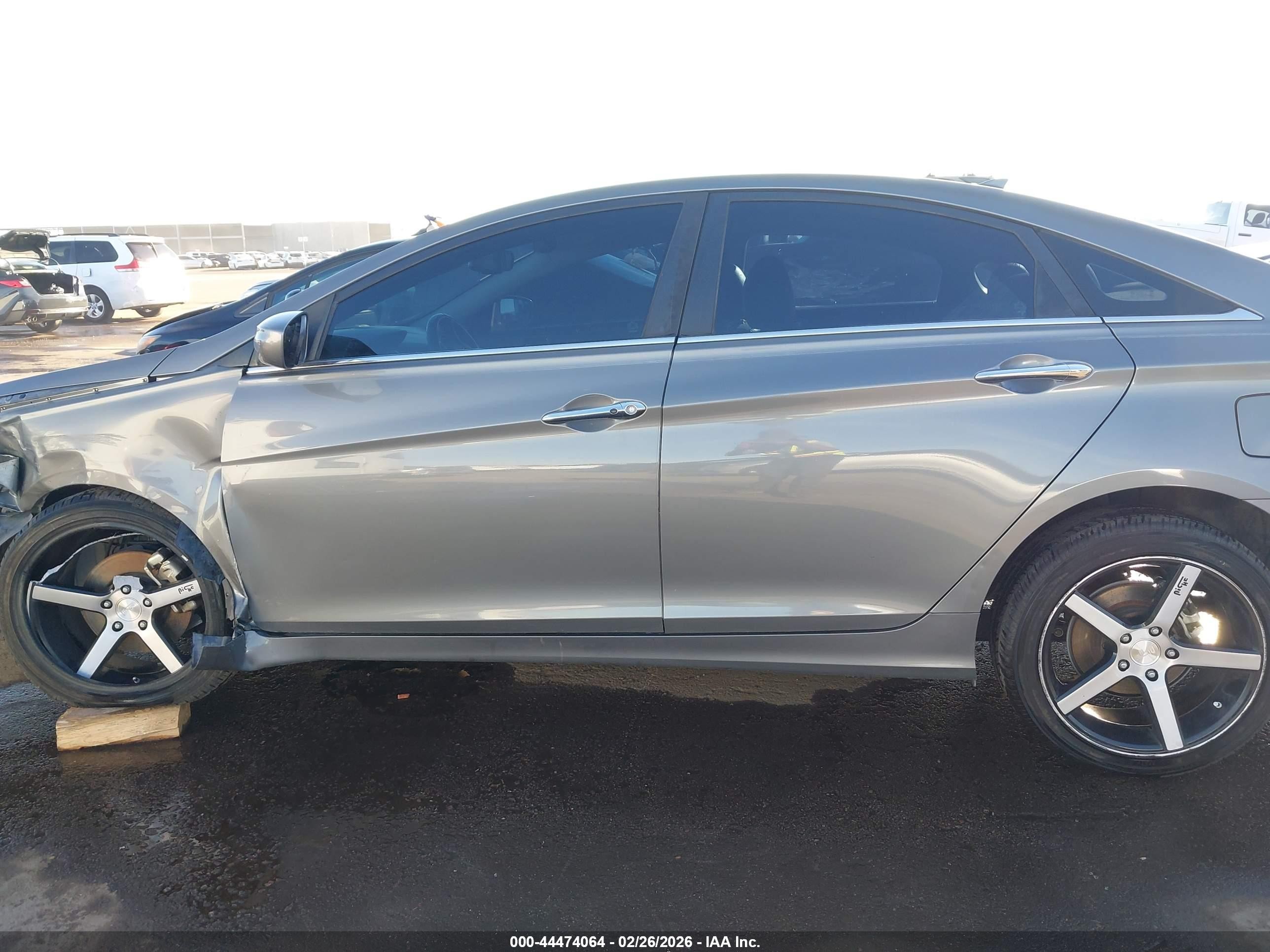 2012 Hyundai Sonata Se 2.0t Gray vin: 5NPEC4AB7CH495549