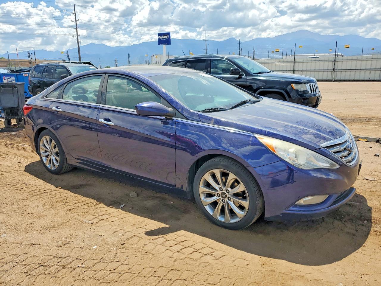 2013 Hyundai Sonata Se 2.0t Синий vin: 5NPEC4AB7DH541737