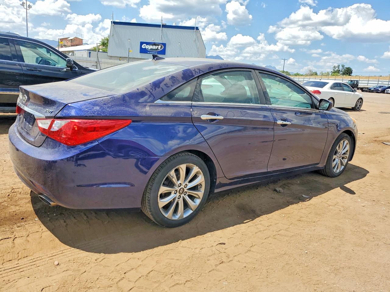 2013 Hyundai Sonata Se 2.0t Синий vin: 5NPEC4AB7DH541737