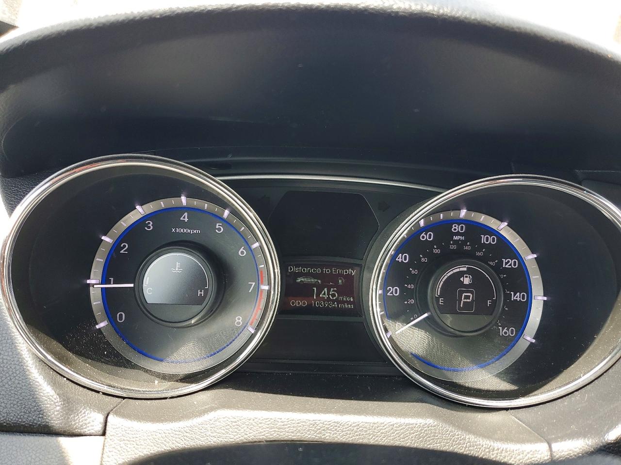 2013 Hyundai Sonata Se 2.0t Синий vin: 5NPEC4AB7DH541737