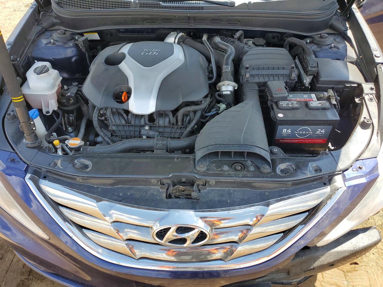 2013 Hyundai Sonata Se 2.0t Синий vin: 5NPEC4AB7DH541737