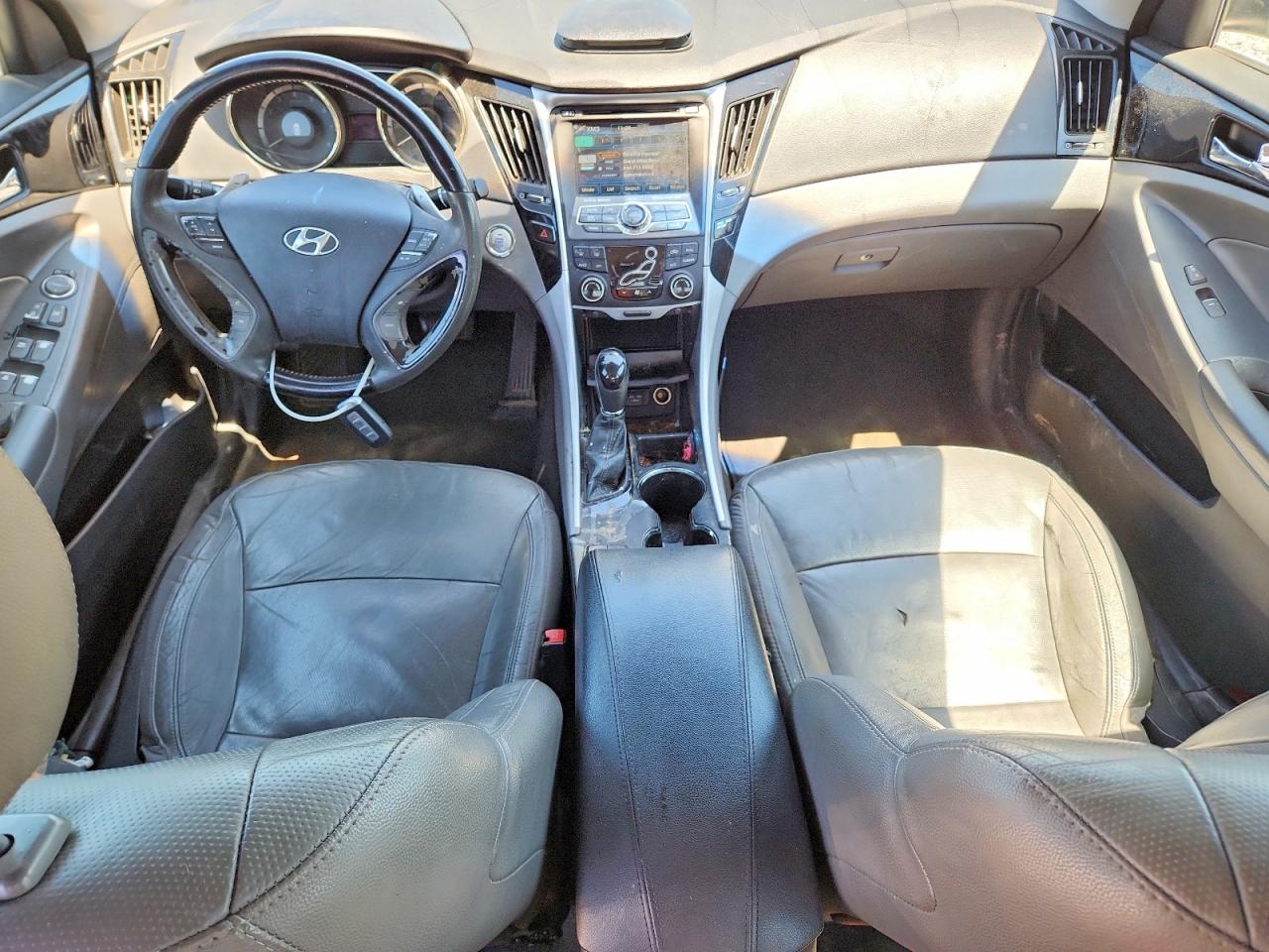 2013 Hyundai Sonata Limited 2.0t Black vin: 5NPEC4AB7DH557842