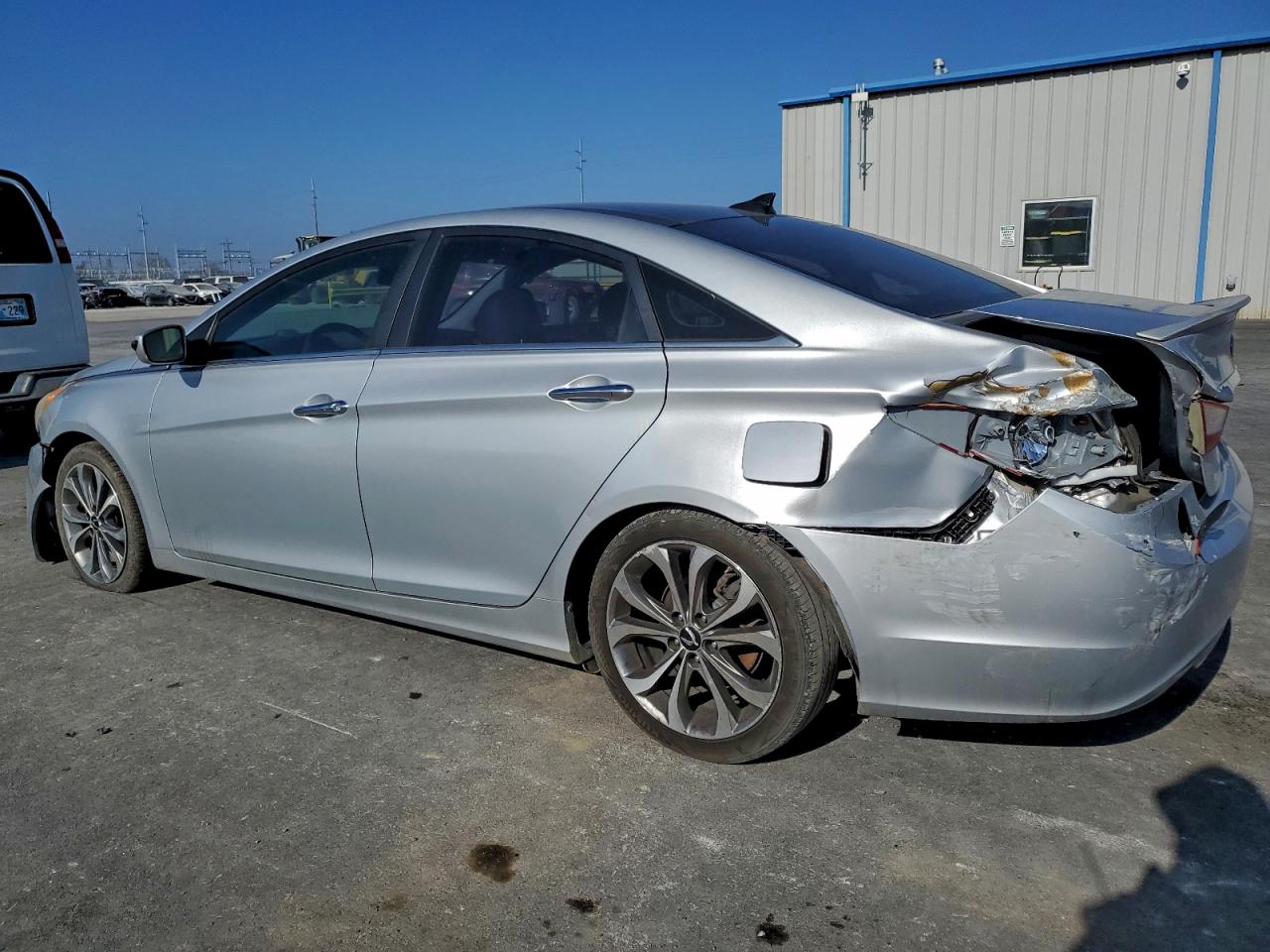 2013 Hyundai Sonata Silver vin: 5NPEC4AB7DH622818