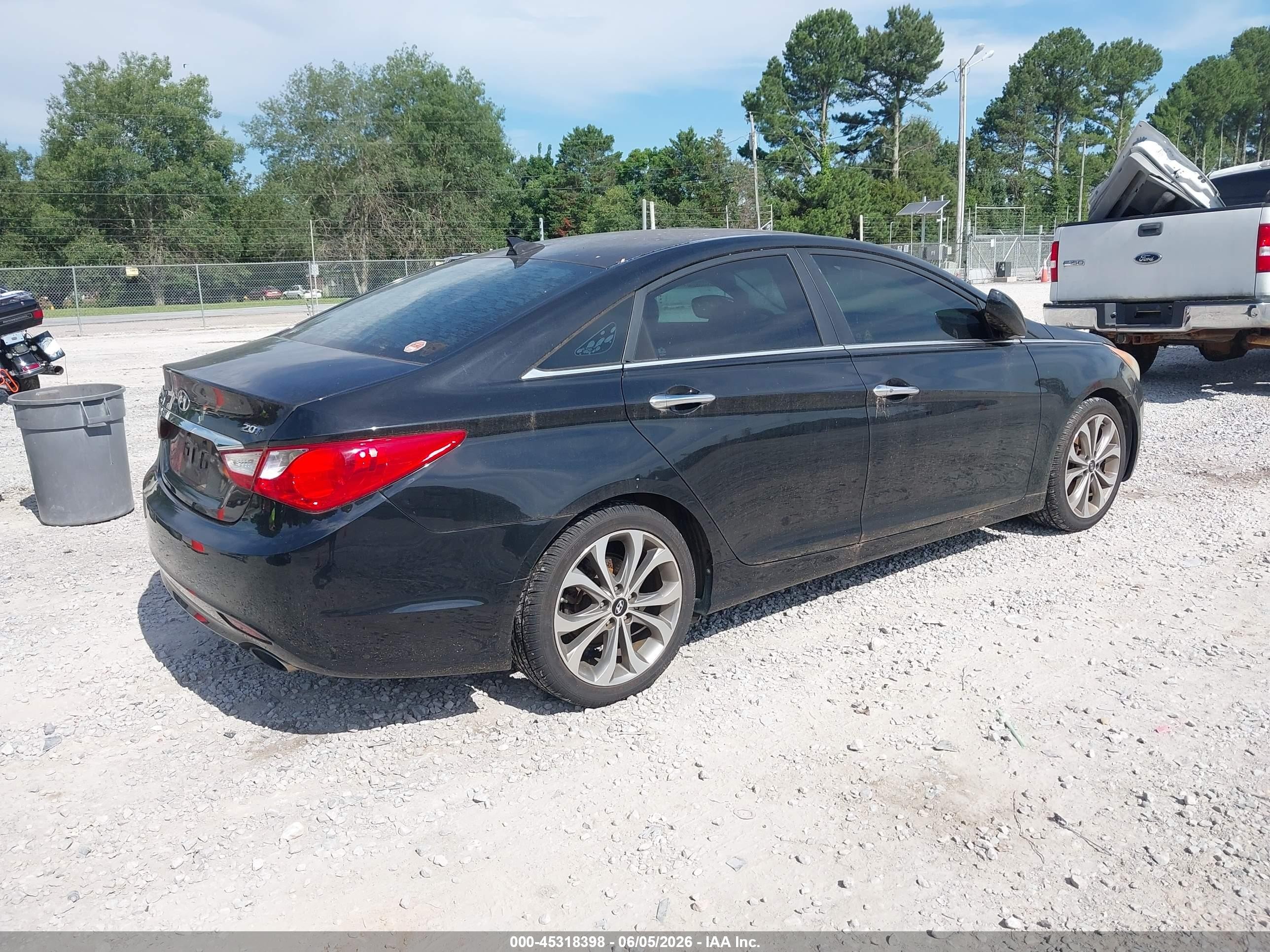 2013 Hyundai Sonata Se 2.0t Черный vin: 5NPEC4AB7DH662994