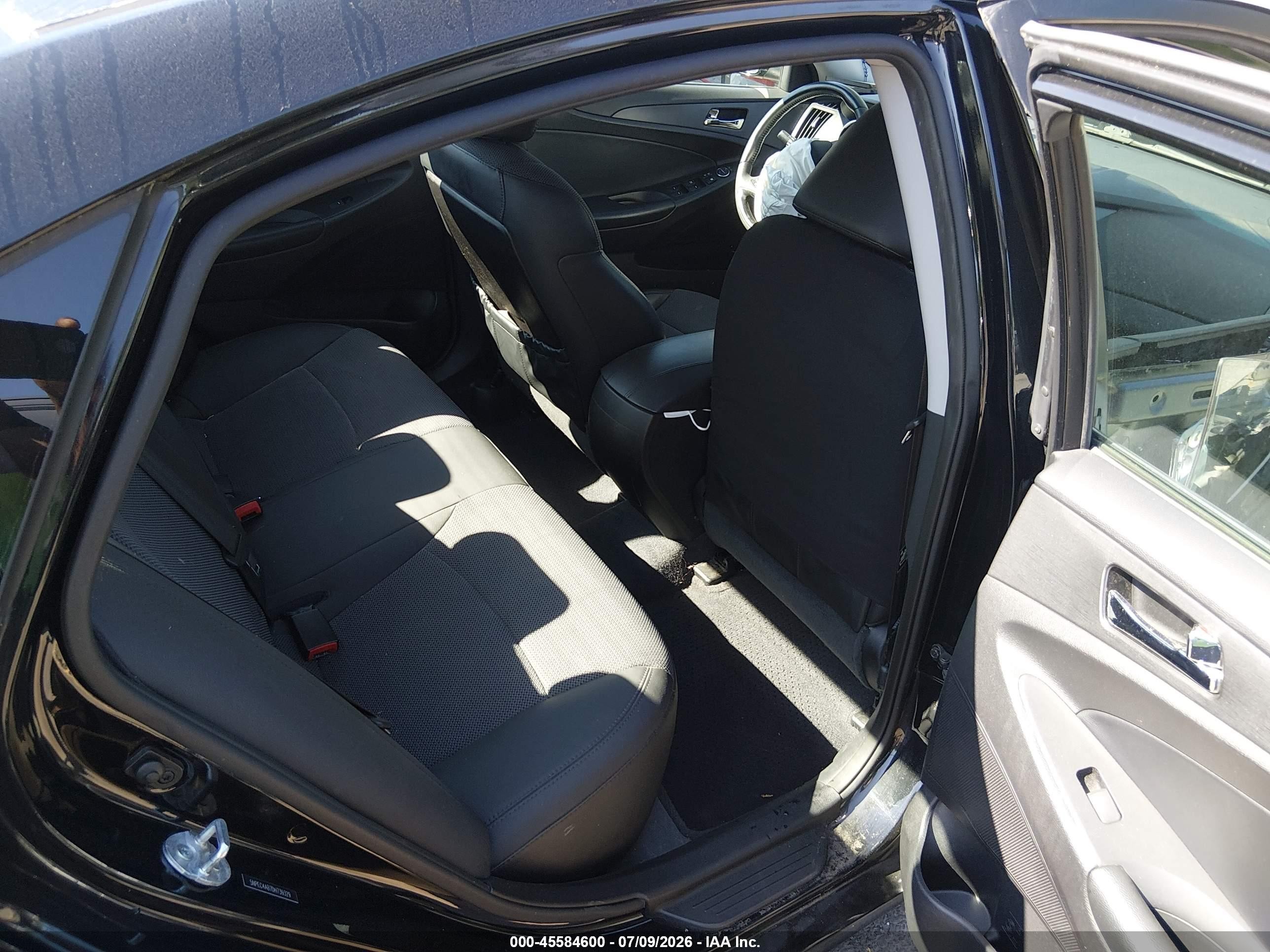 2013 Hyundai Sonata Se 2.0t Черный vin: 5NPEC4AB7DH739329