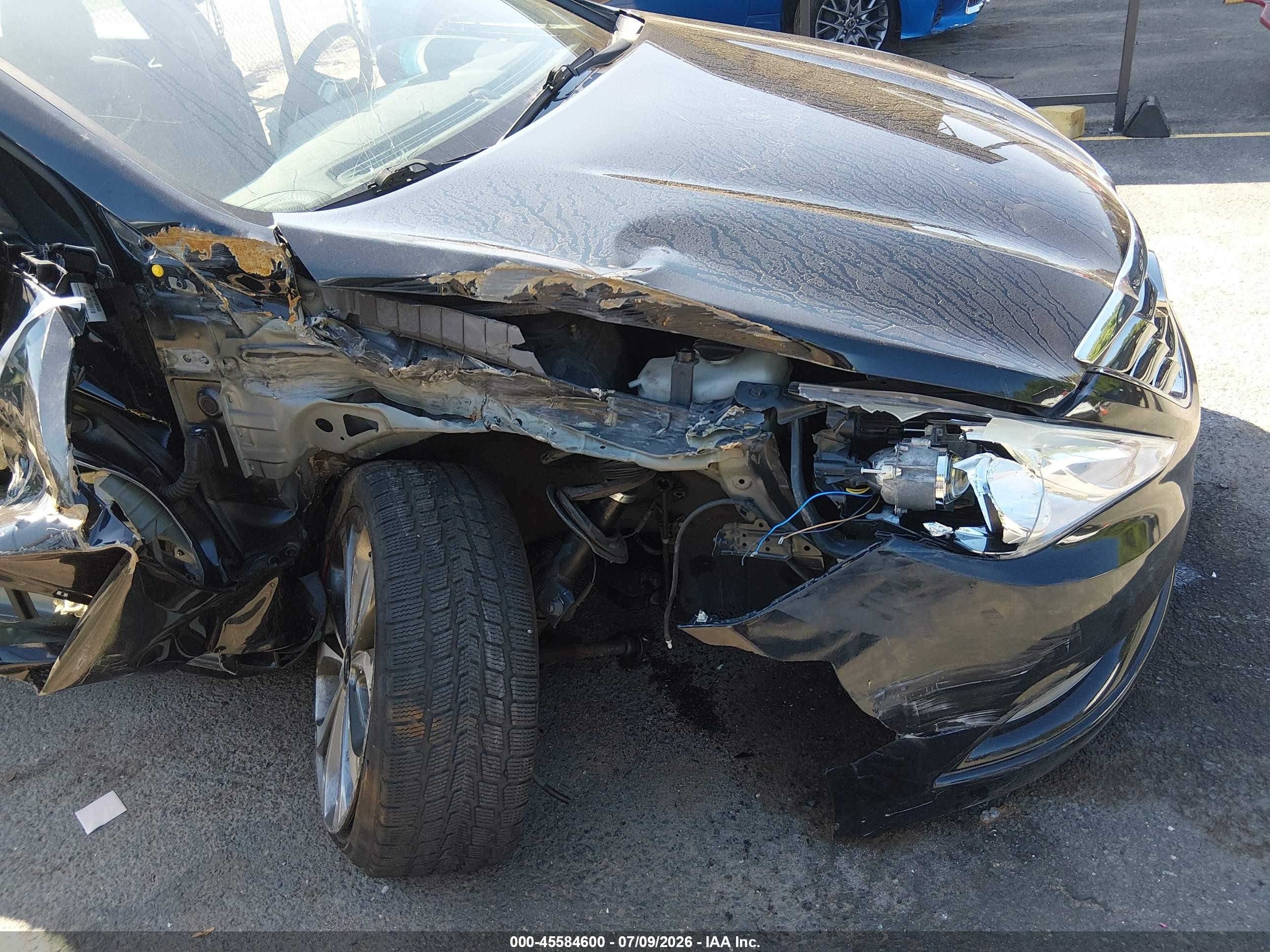 2013 Hyundai Sonata Se 2.0t Черный vin: 5NPEC4AB7DH739329