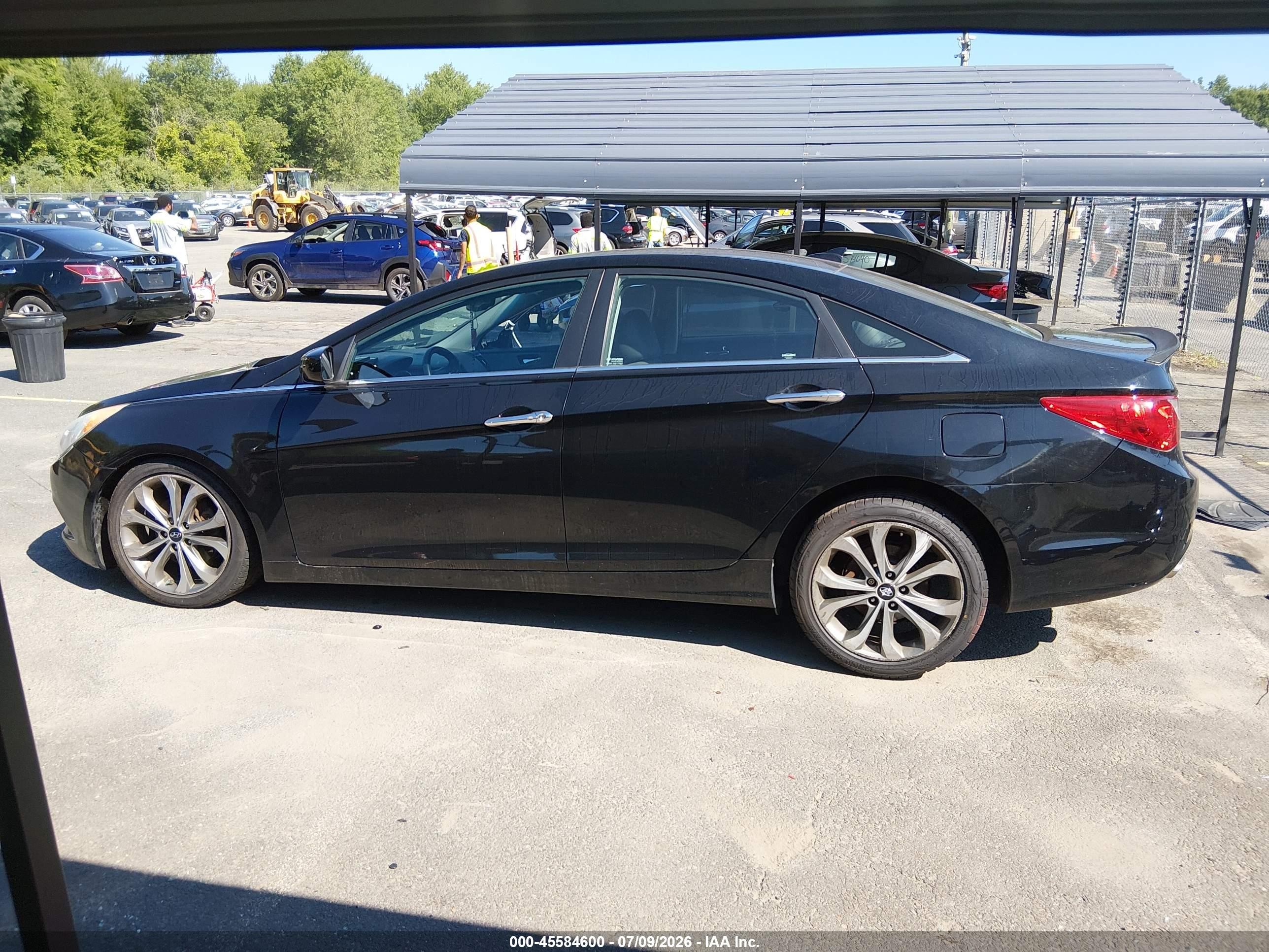 2013 Hyundai Sonata Se 2.0t Черный vin: 5NPEC4AB7DH739329