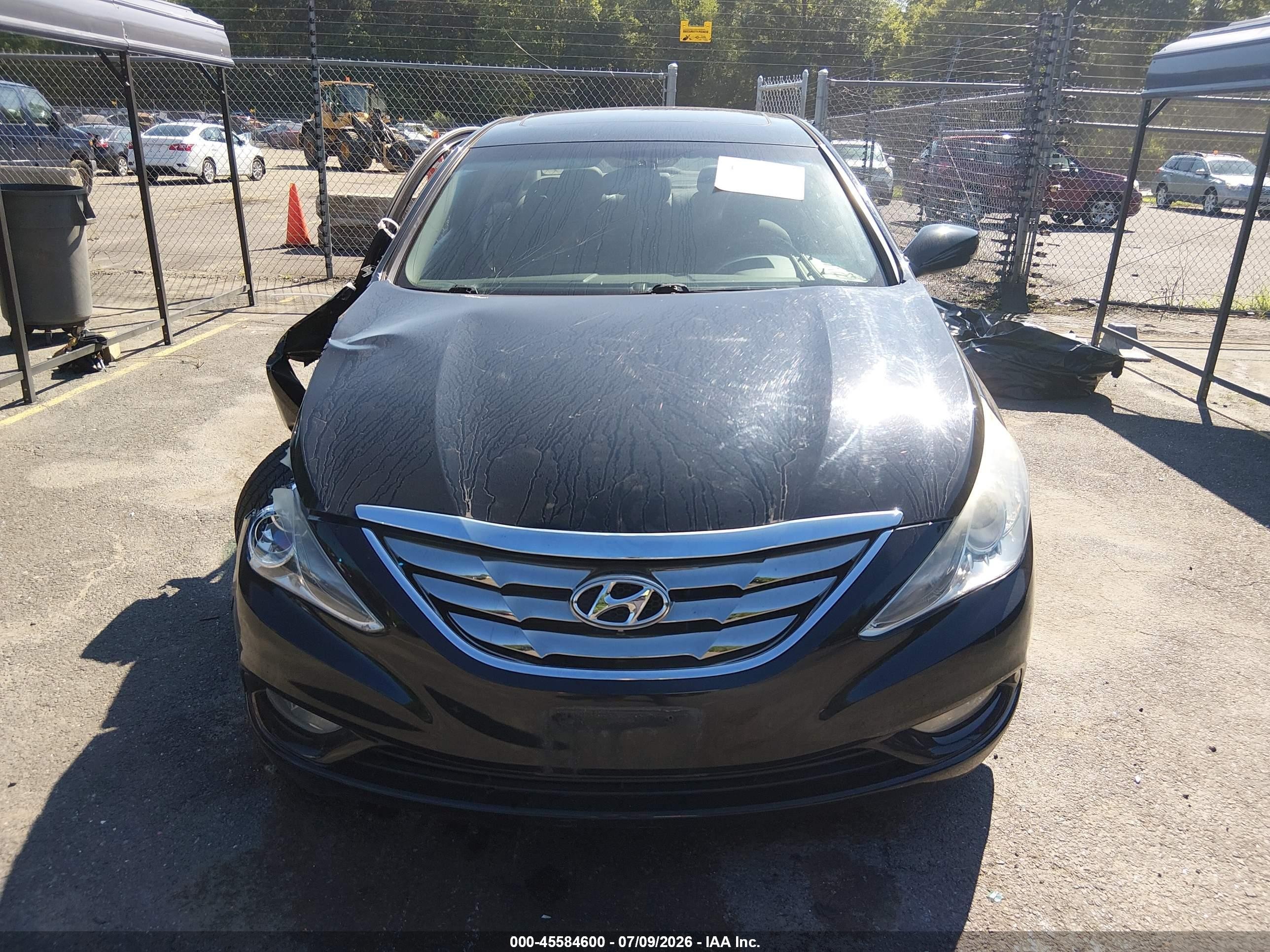 2013 Hyundai Sonata Se 2.0t Черный vin: 5NPEC4AB7DH739329