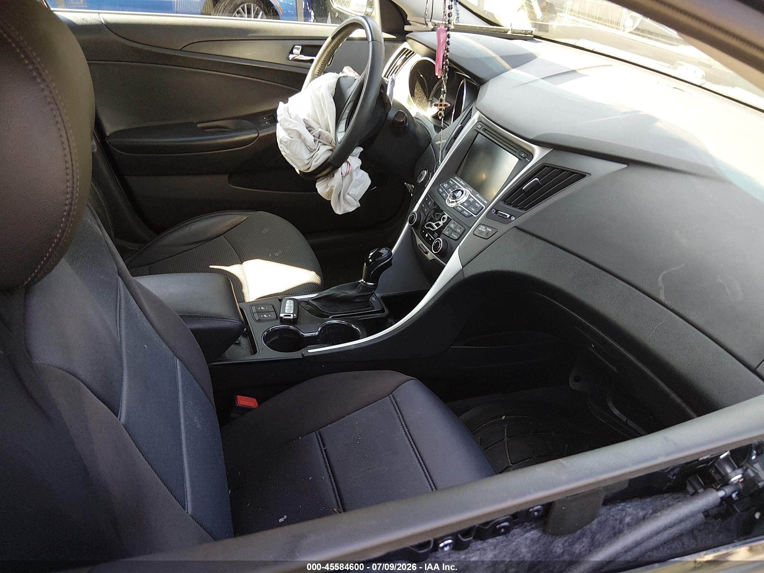 2013 Hyundai Sonata Se 2.0t Черный vin: 5NPEC4AB7DH739329