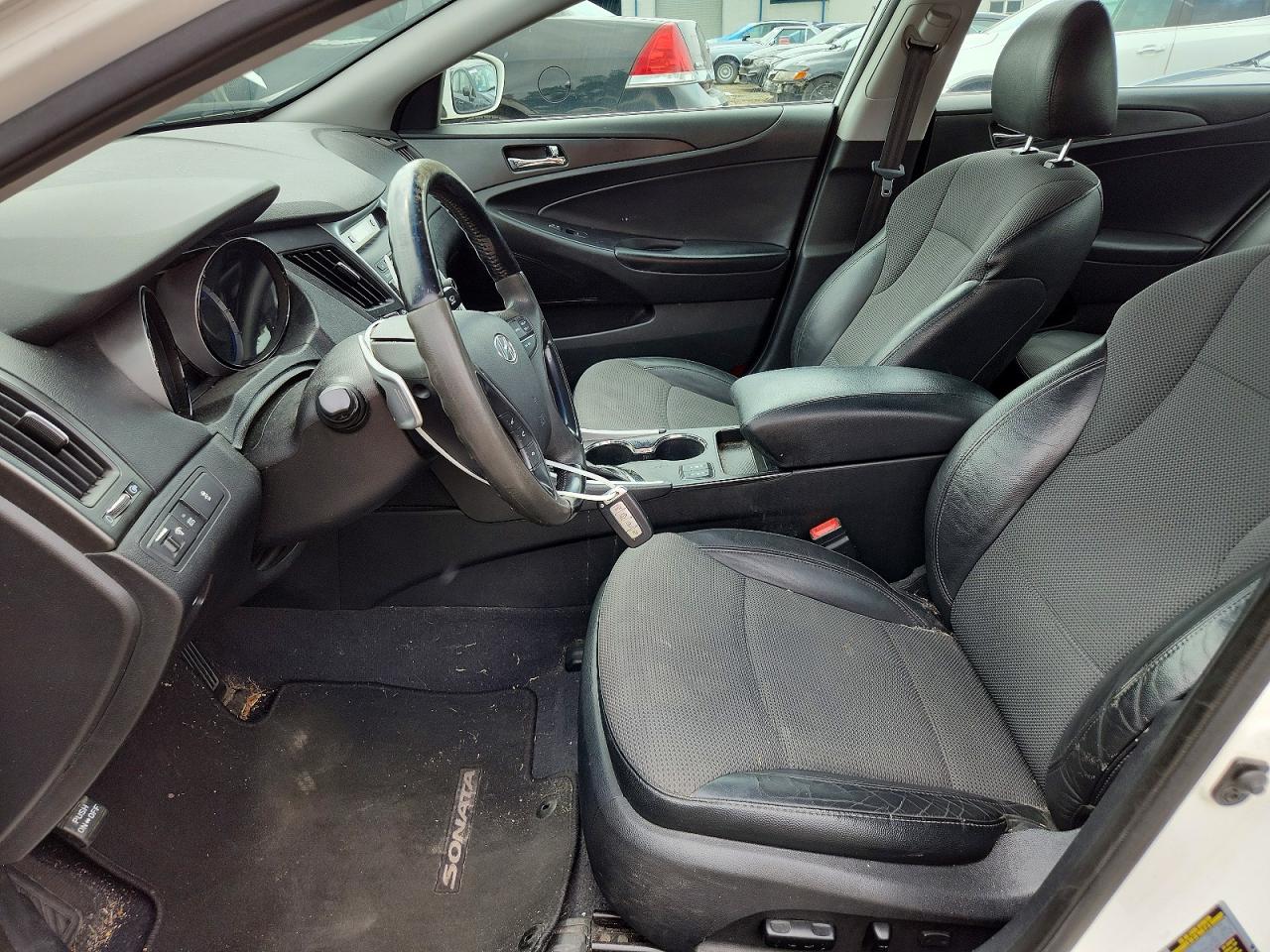 2013 Hyundai Sonata Se 2.0t White vin: 5NPEC4AB7DH784125