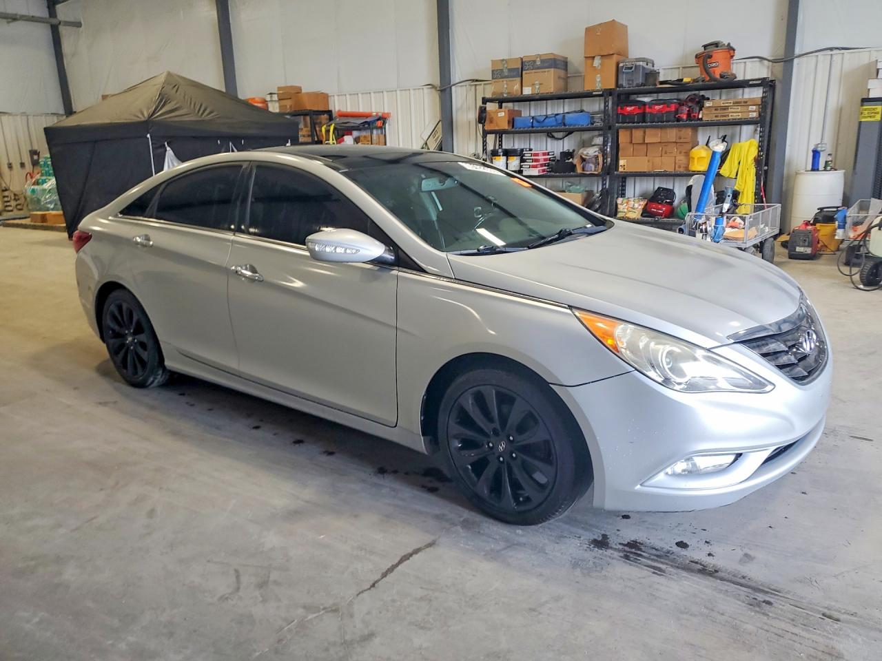 2013 Hyundai Sonata Limited 2.0t Silver vin: 5NPEC4AB7DH801747