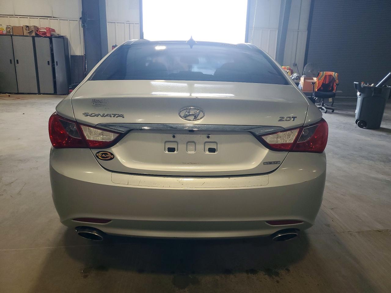 2013 Hyundai Sonata Limited 2.0t Silver vin: 5NPEC4AB7DH801747