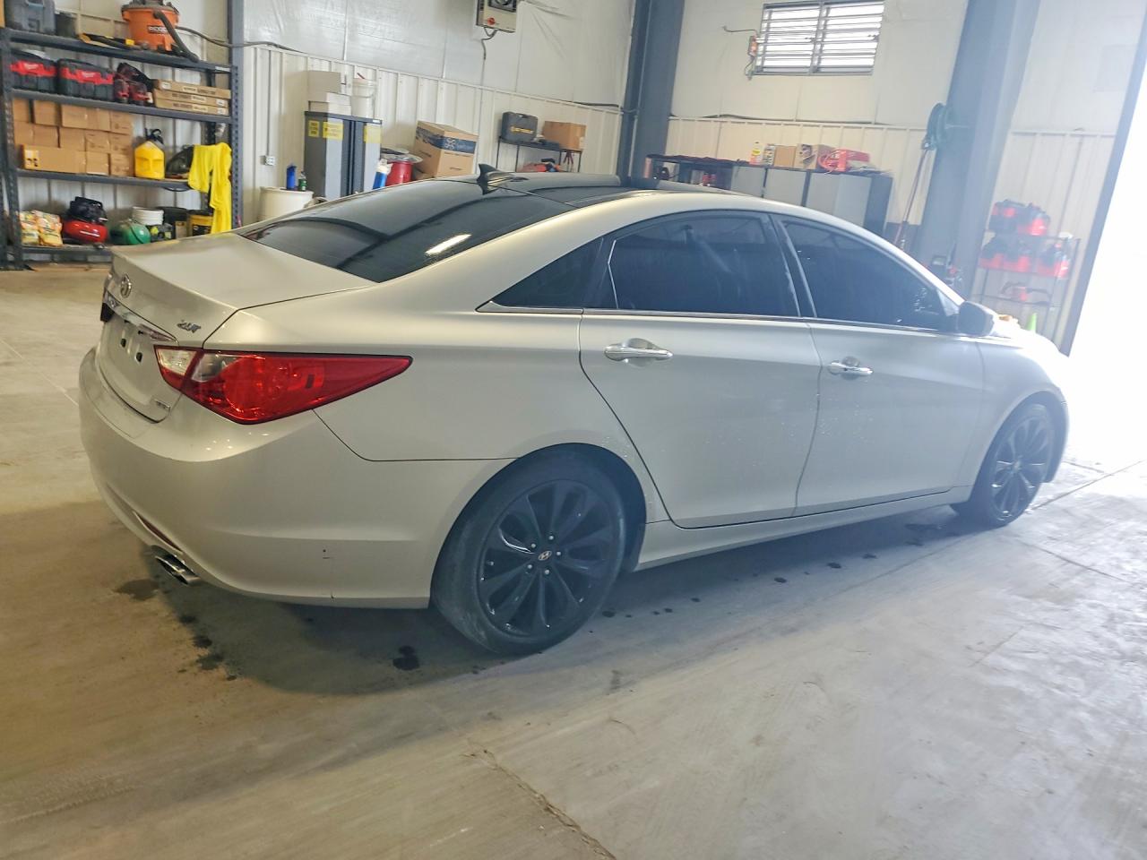 2013 Hyundai Sonata Limited 2.0t Silver vin: 5NPEC4AB7DH801747