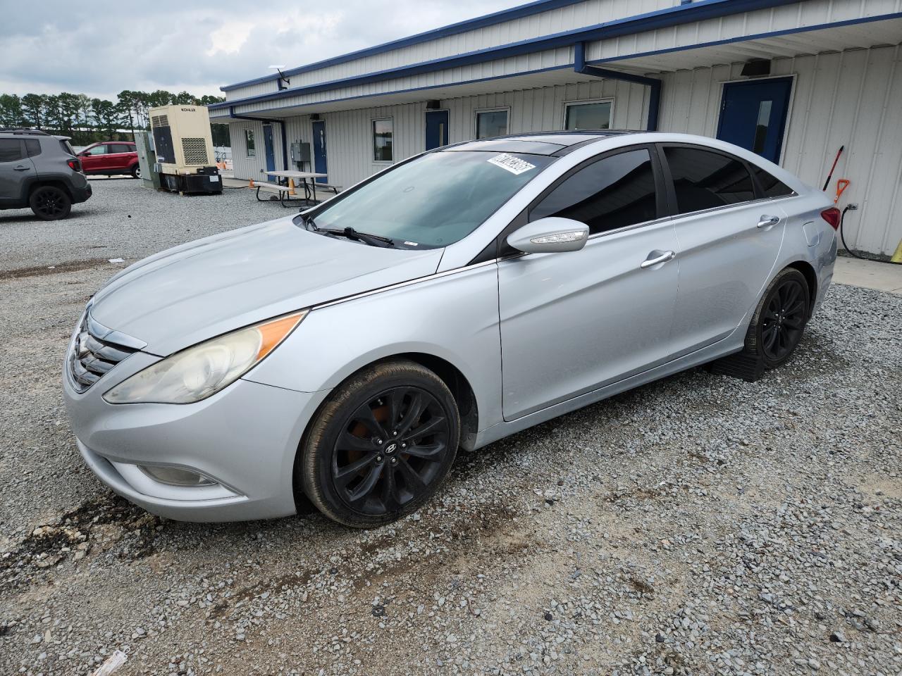 2013 Hyundai Sonata Limited 2.0t Silver vin: 5NPEC4AB7DH801747 Damage: Left Front Door, Dent(S) W/ Paint Dmg, 2 To 3 Inches