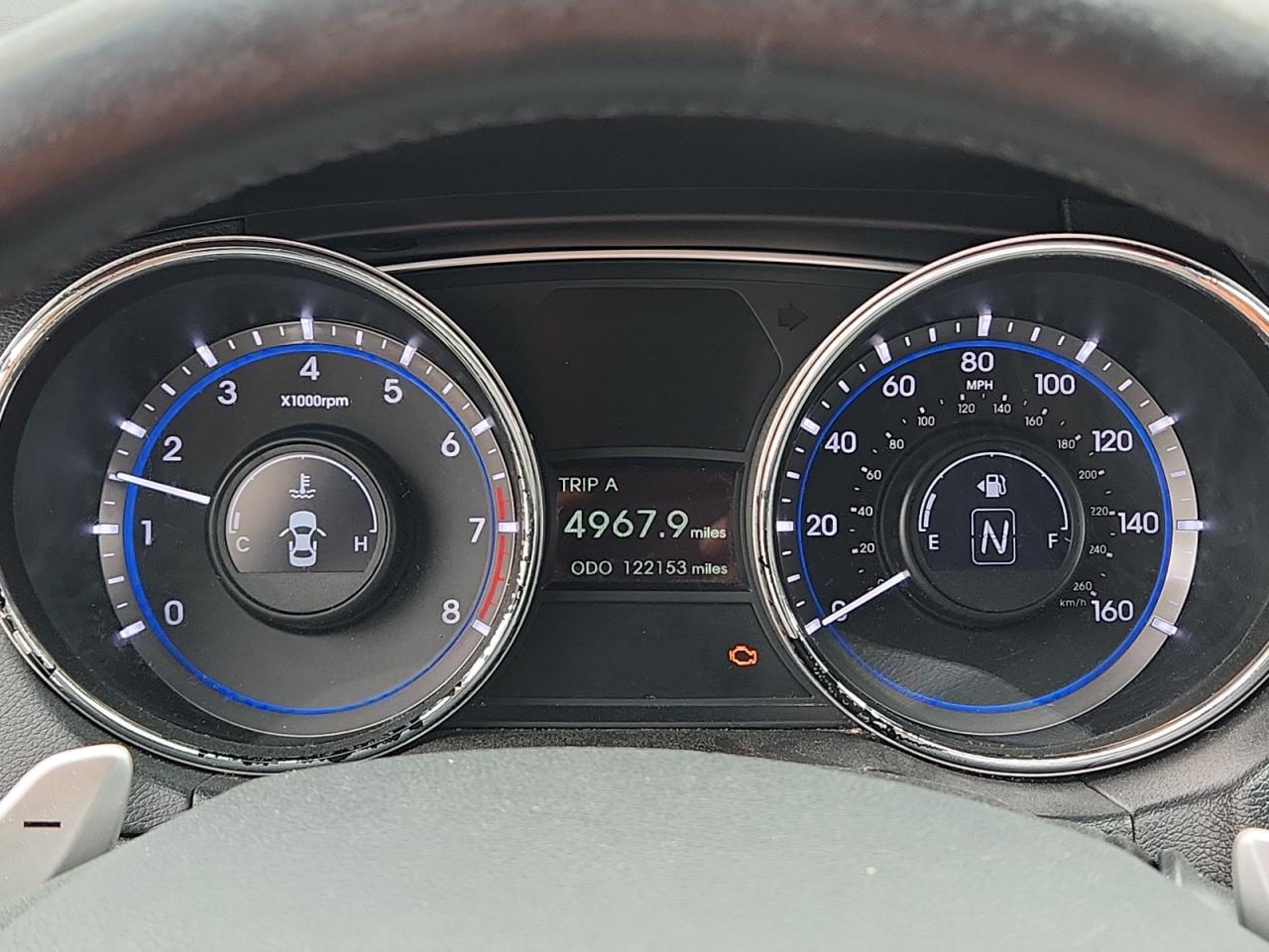2013 Hyundai Sonata Limited 2.0t Silver vin: 5NPEC4AB7DH801747 Damage: Warning Light - Engine, On, Unacceptable